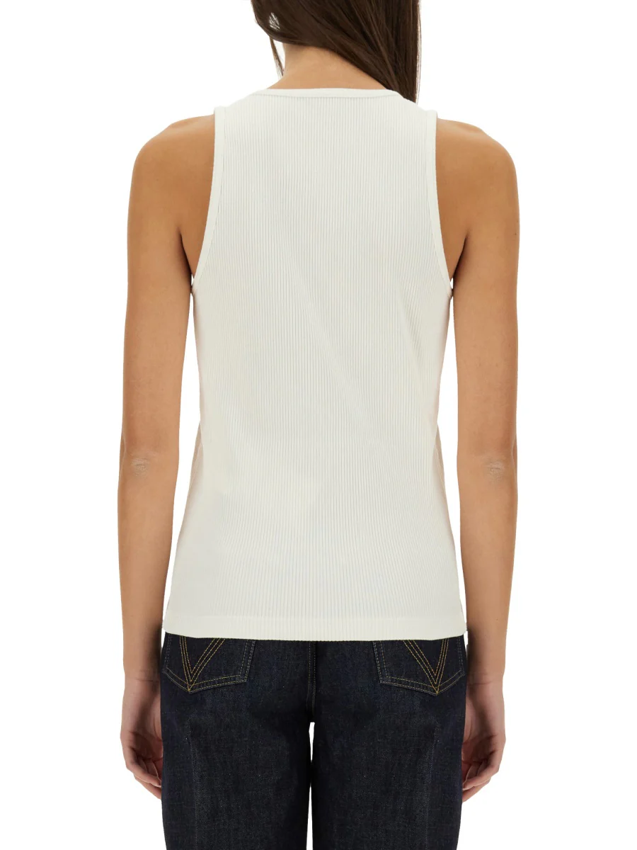 BOTTEGA VENETA Cotton Tank Top - Image 7