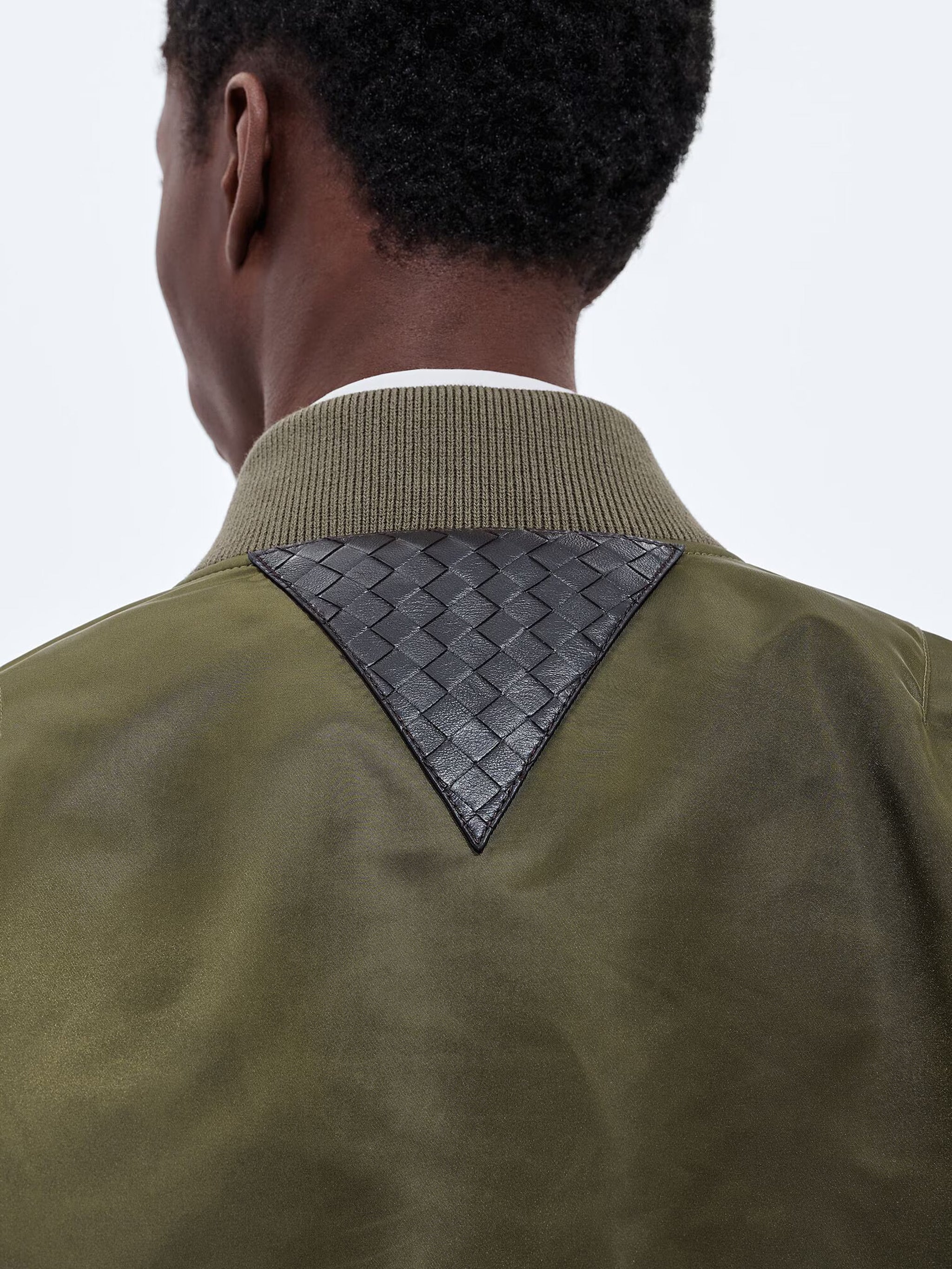 Bottega Veneta Men's Padded Nylon Bomber Jacket - Image 4