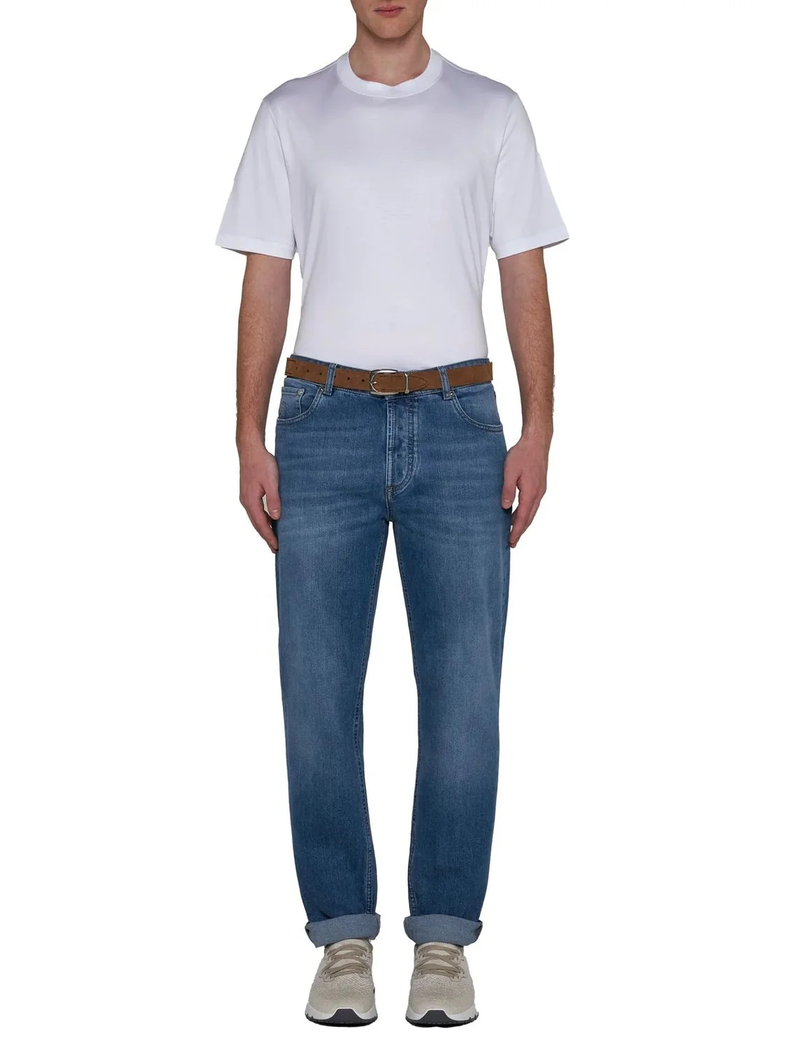 Brunello Cucinelli Men’s Crewneck T-Shirt - Image 4