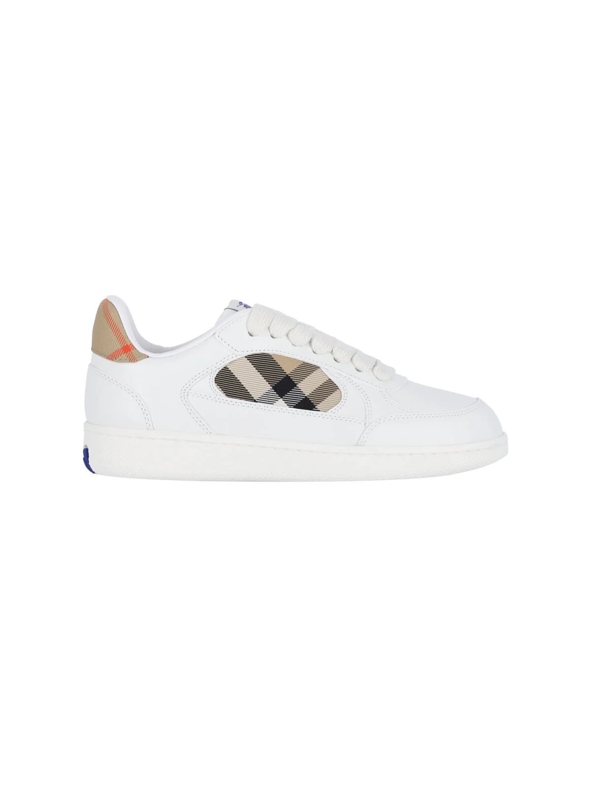 Burberry Calf Grain Leather Sneakers for Women - Image 3