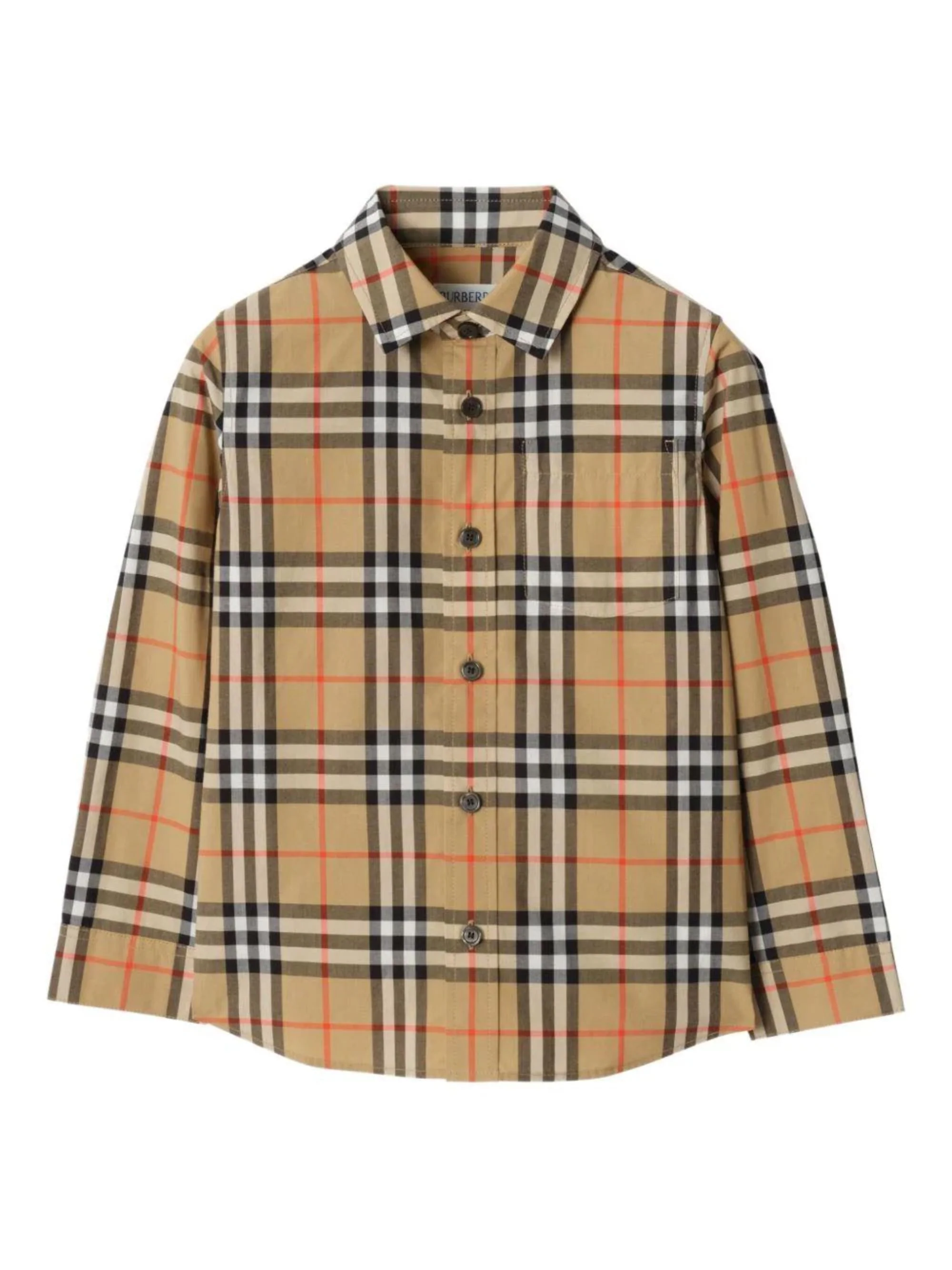 Burberry Check Cotton Shirt