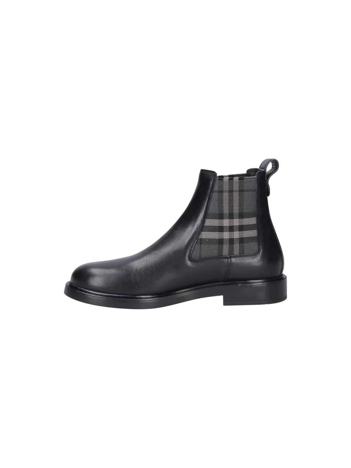 Burberry Men’s Calf Leather and Rubber Boots - Image 3