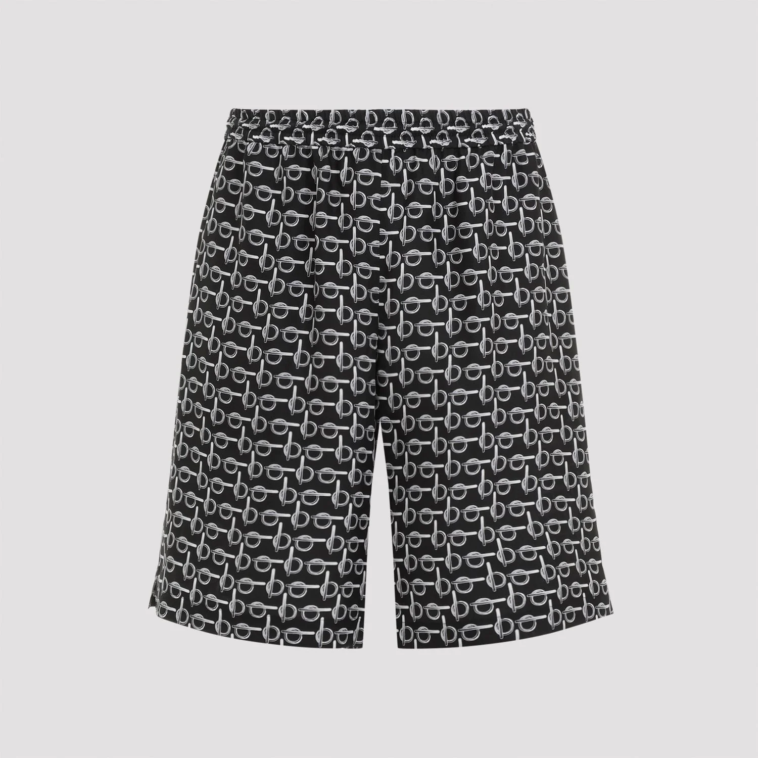 BURBERRY Printed Silk Bermuda Shorts - Image 2