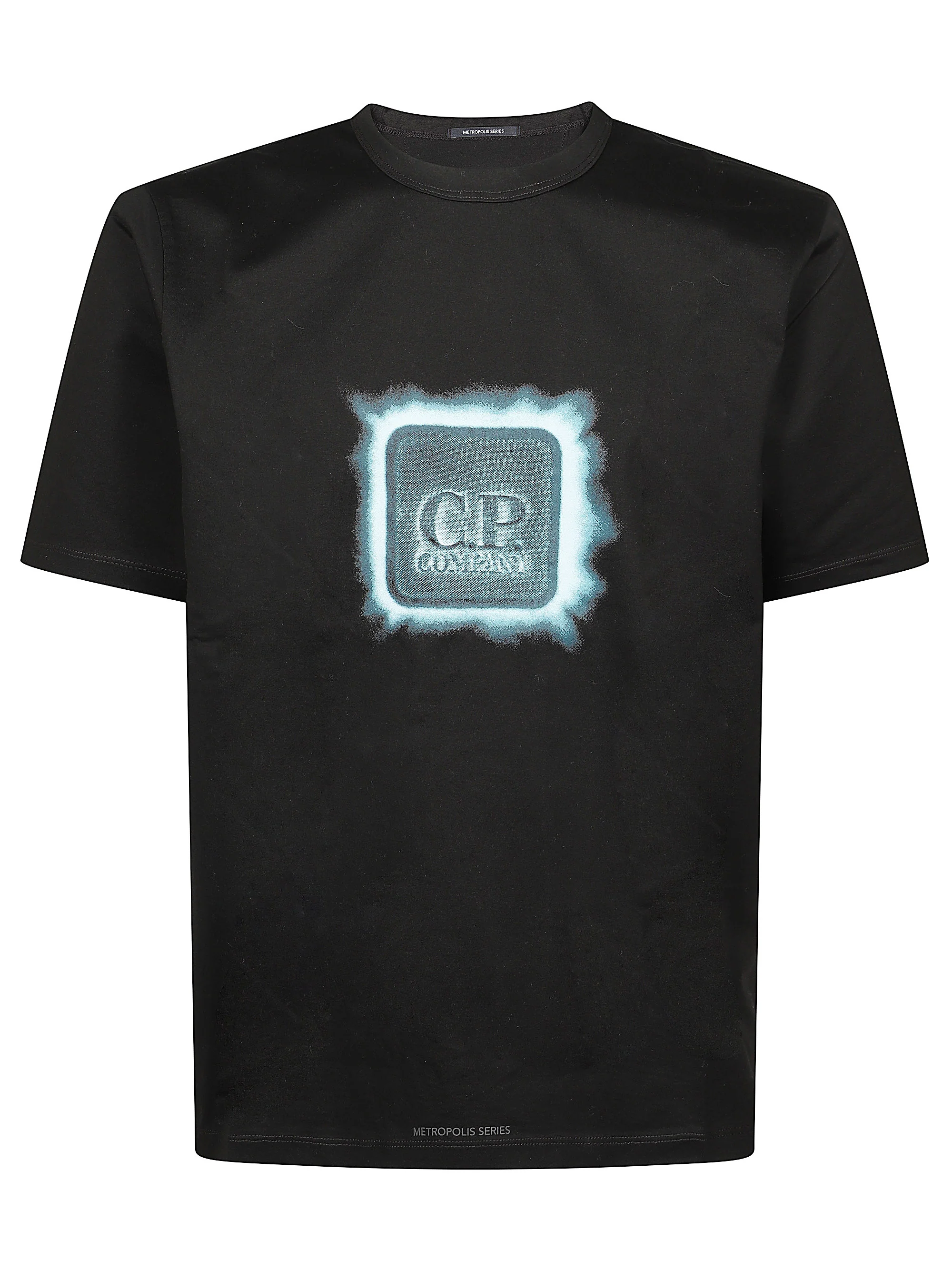 C.p. Company Graphic Print Round Neck T-Shirt - Short Sleeves
