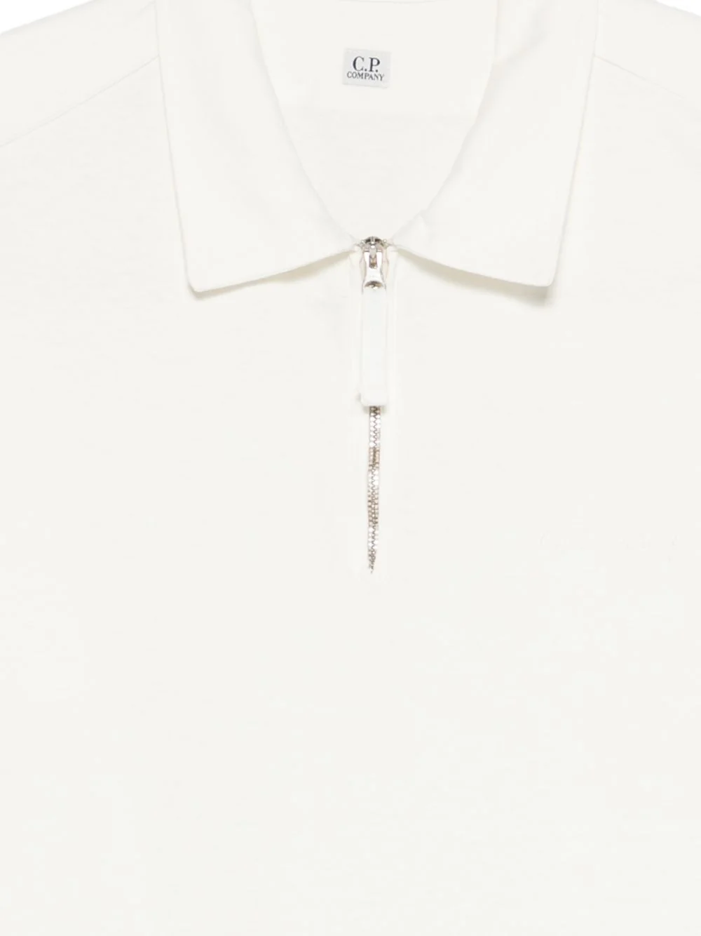 C.p. Company Zip Detail Short Sleeve Polo Collar for Men - Image 6