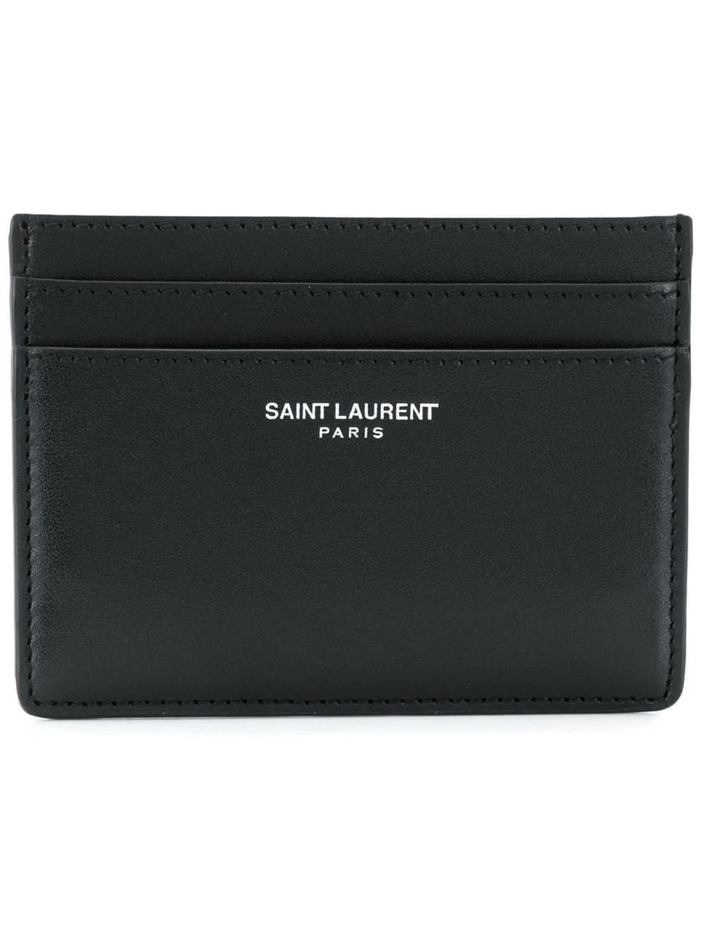 Card Case with Embossed Saint Laurent Signature - Image 4