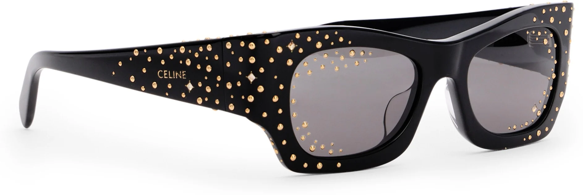 CELINE Graphic S333 Sunglasses in Acetate with Crystals and Metal - Image 2