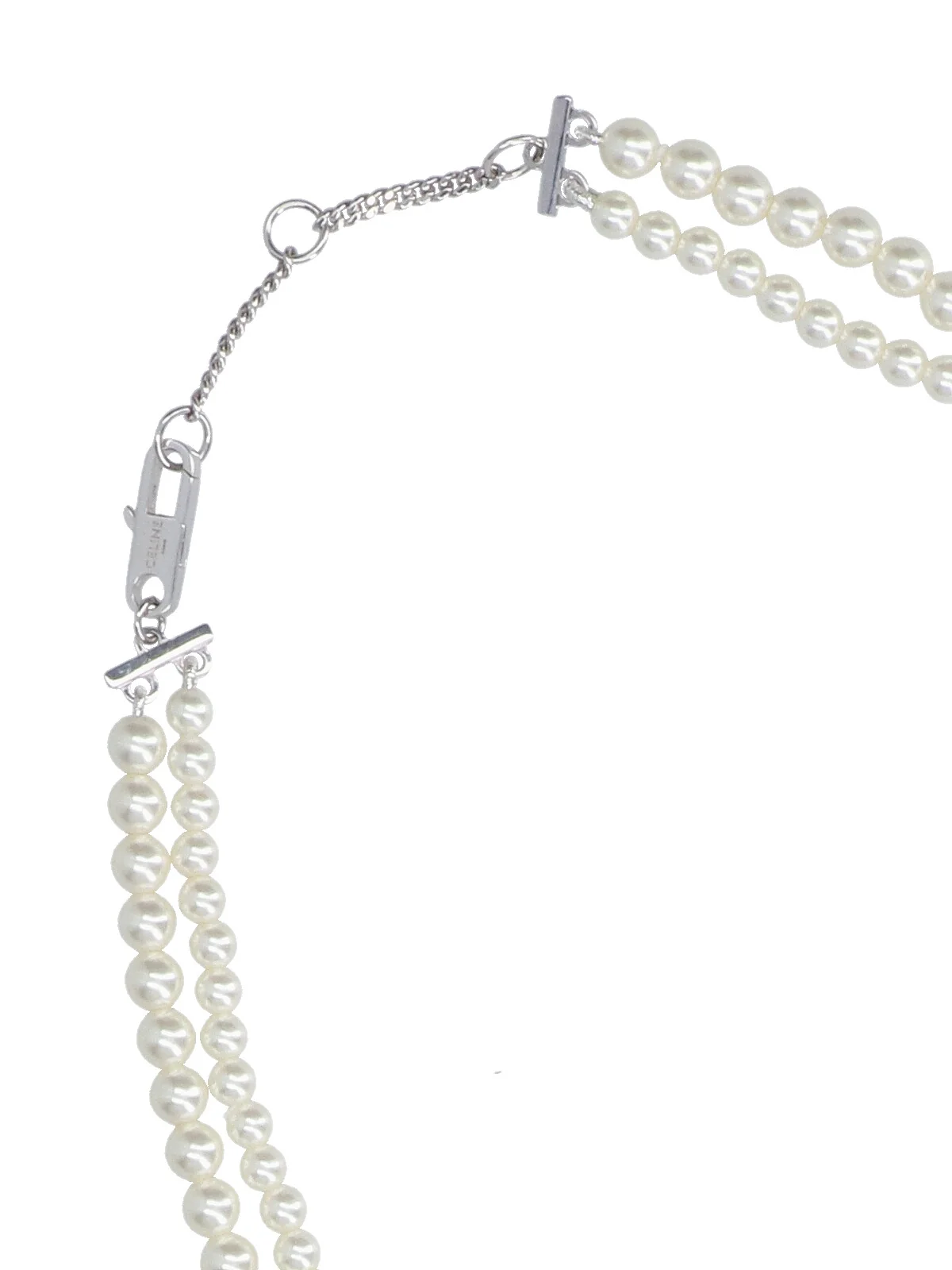 Céline Light & Natural Men's Brass and Glass Jewelry Accessory - Image 3