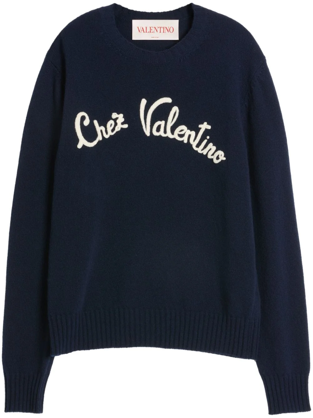Chez Valentino Sweater - Men's Crew Neck - Image 2