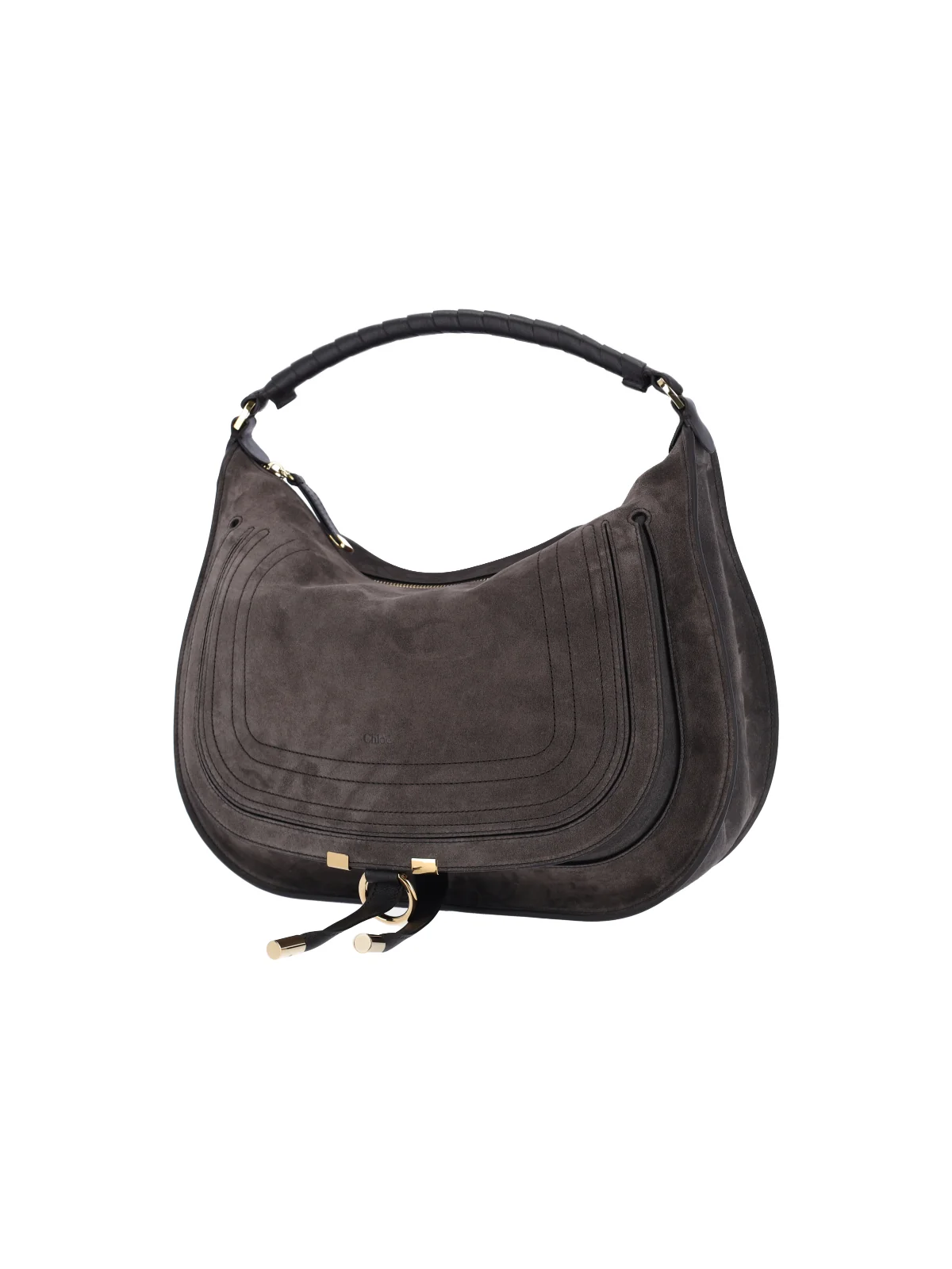 Chloé Calf Split Suede Leather Shoulder Bag - Image 2