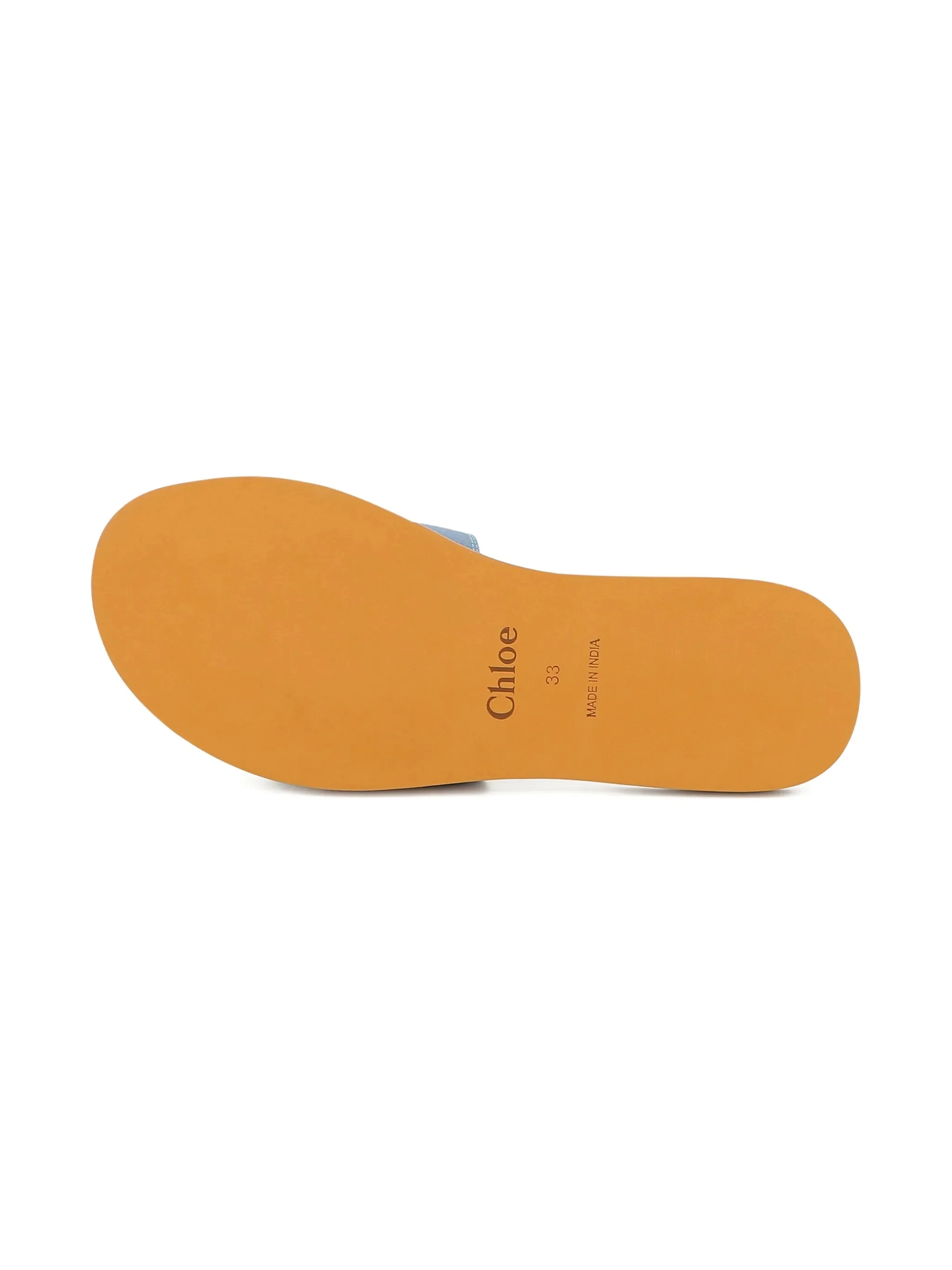 Chloé Girls Signature Logo Sandals with Rubber Sole - Image 4
