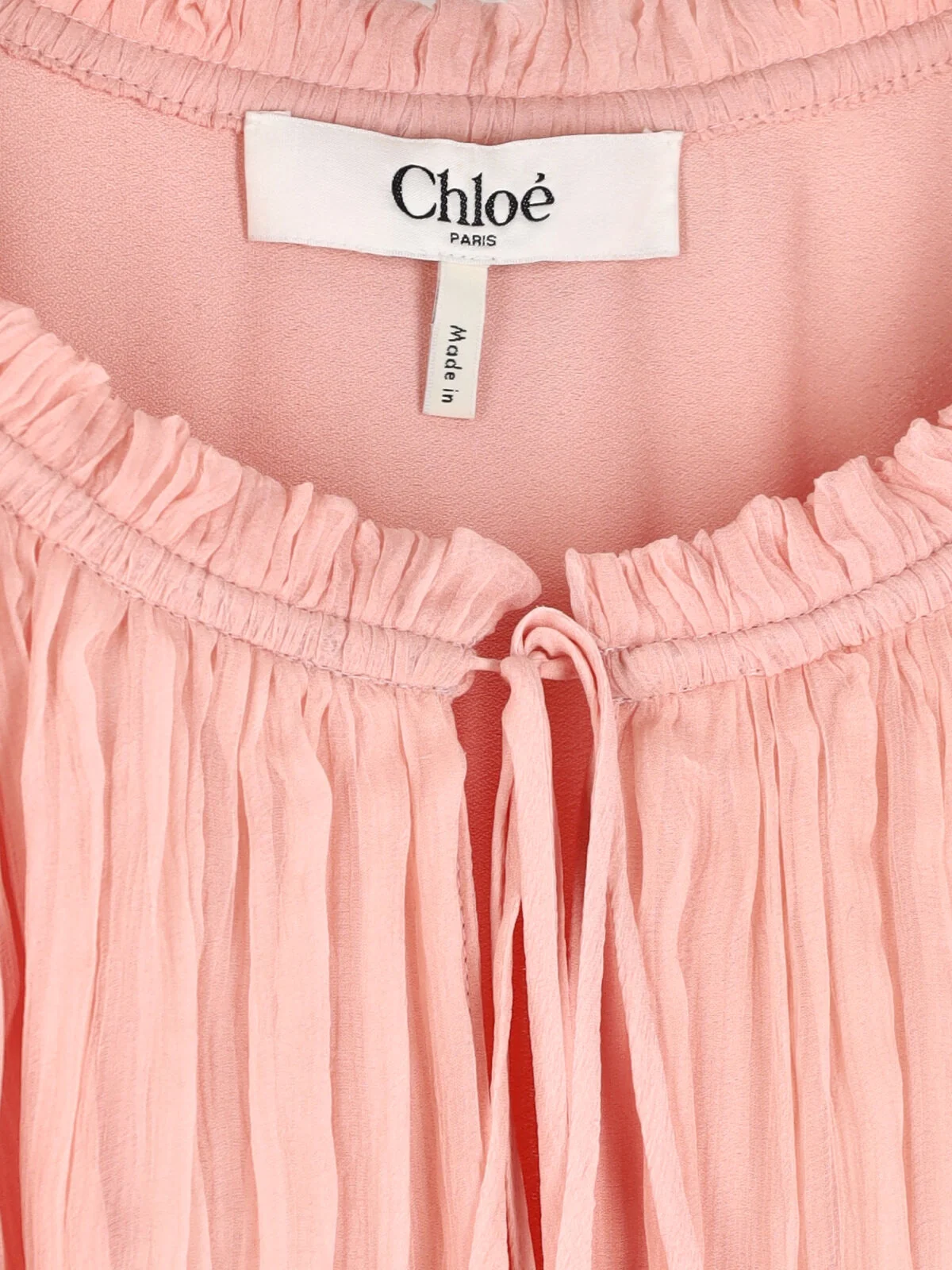 Chloé Lightweight Silk Slip Dress with Soft Natural Drape - Image 3
