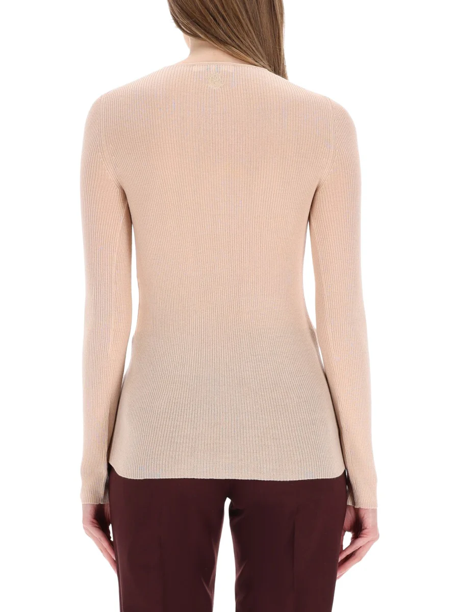 CHLOÉ Merino Wool Henley Sweater - Image 3