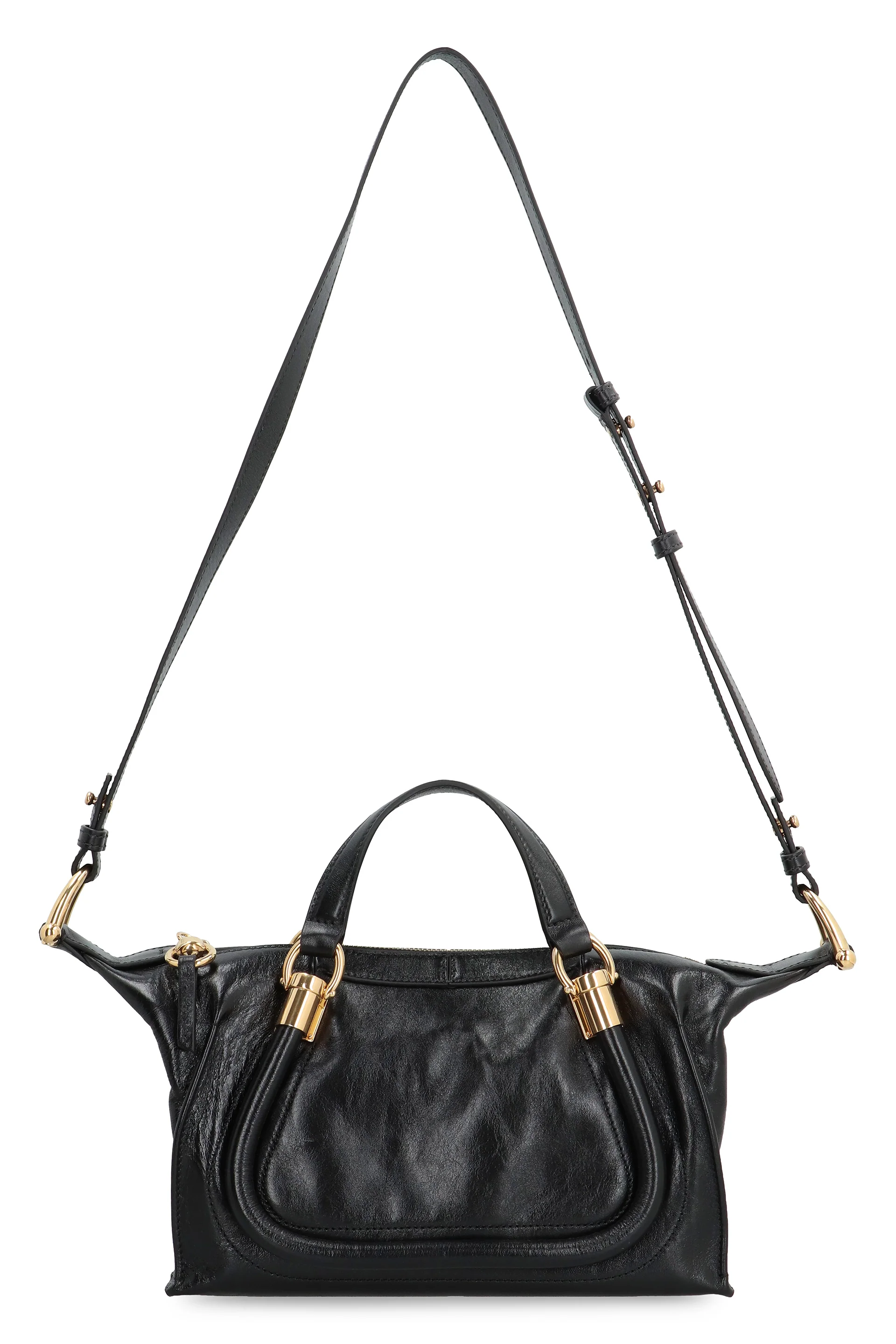 Chloé Paraty 24 Piccola Mini Leather Shoulder Handbag - Image 6