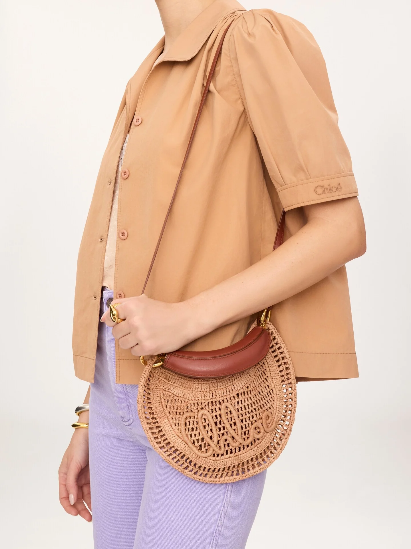 Chloé Summer Mini Hobo Handbag - Image 4