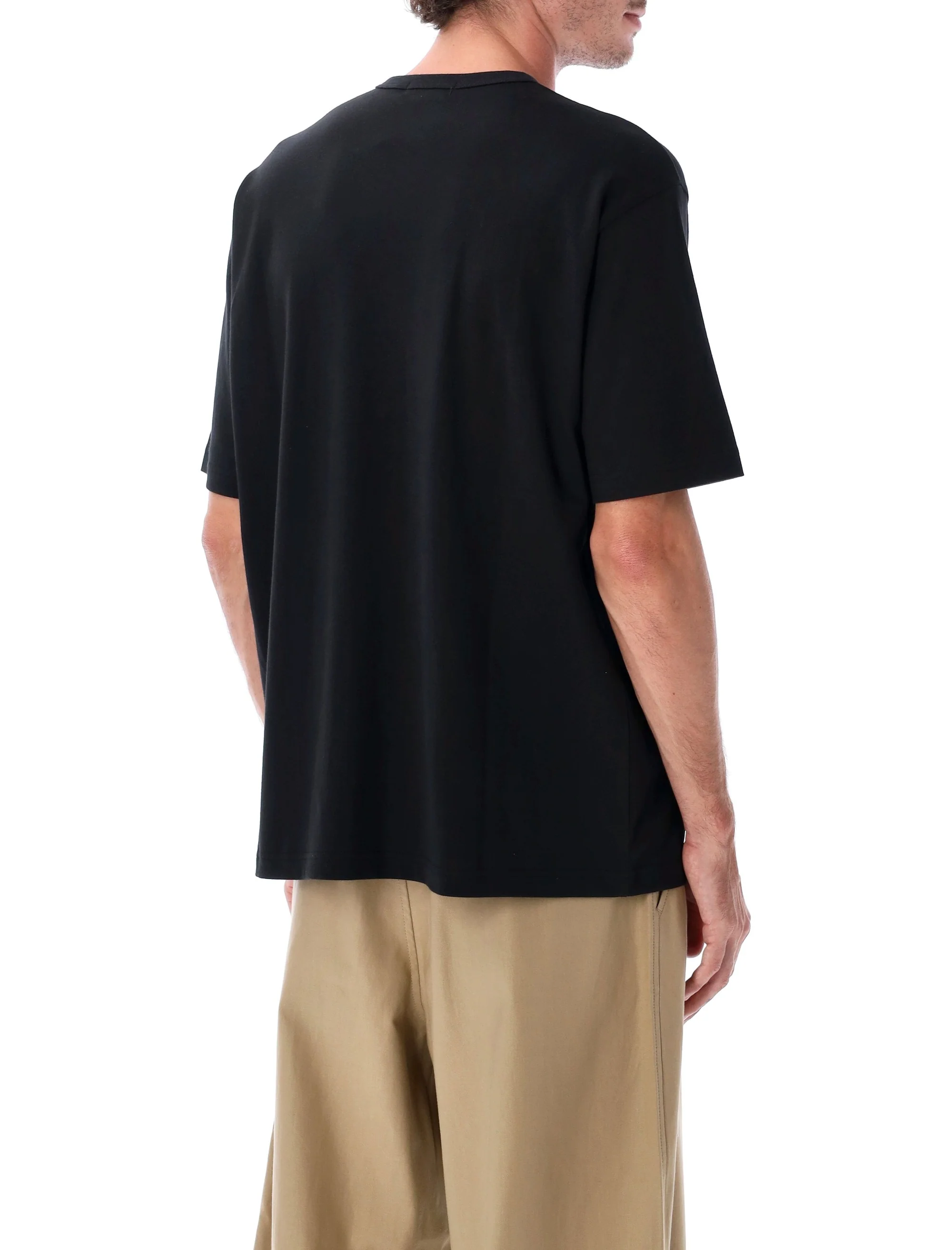 Comme Des Garcons Homme Relaxed Fit T-Shirt with Bold Logo Print - Size L - Image 2