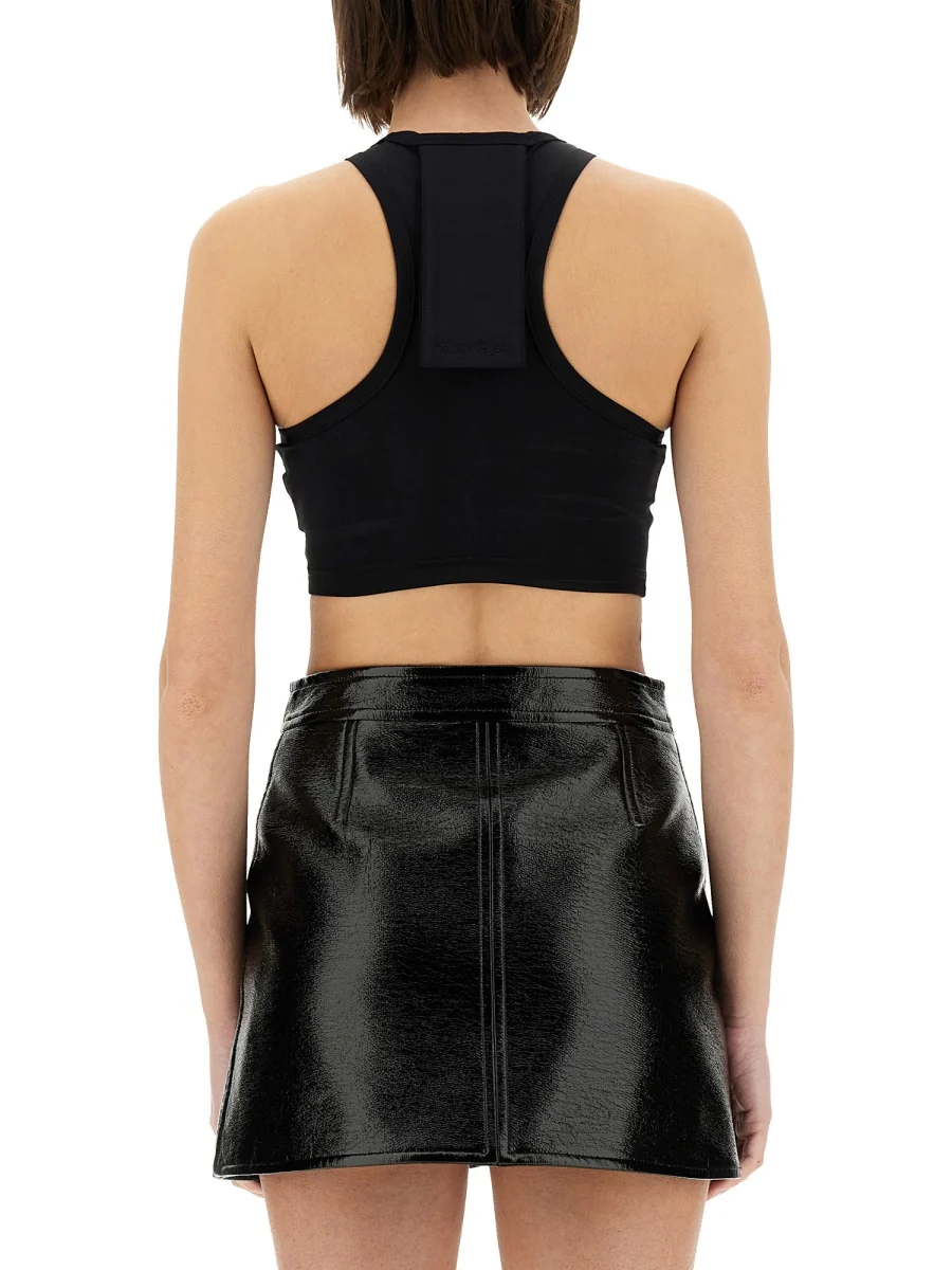 COURREGES Racerback Crop Top - Image 7