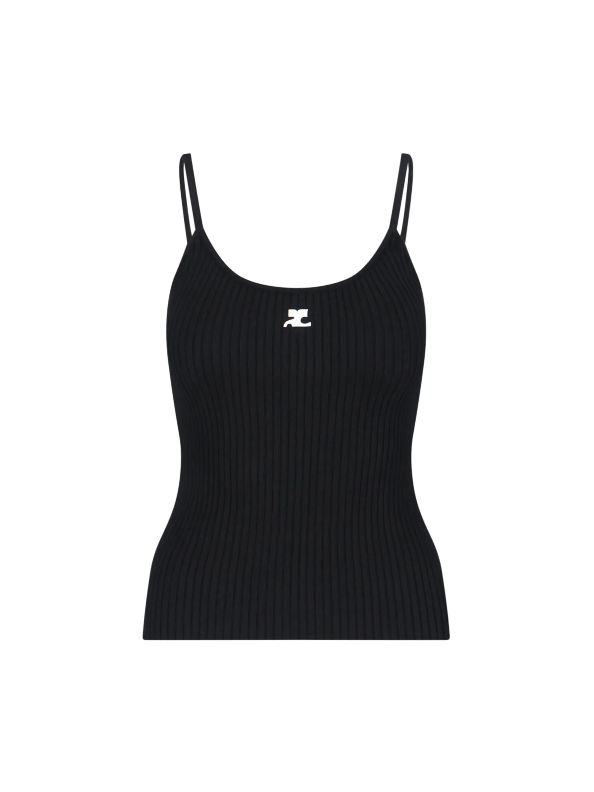 Courrèges Sleek Viscose-Blend Top