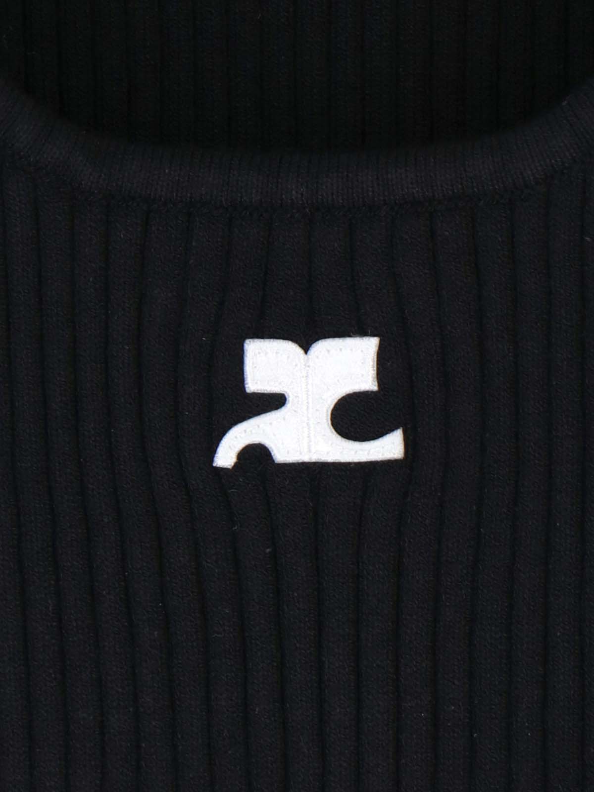 Courrèges Sleek Viscose-Blend Top - Image 6