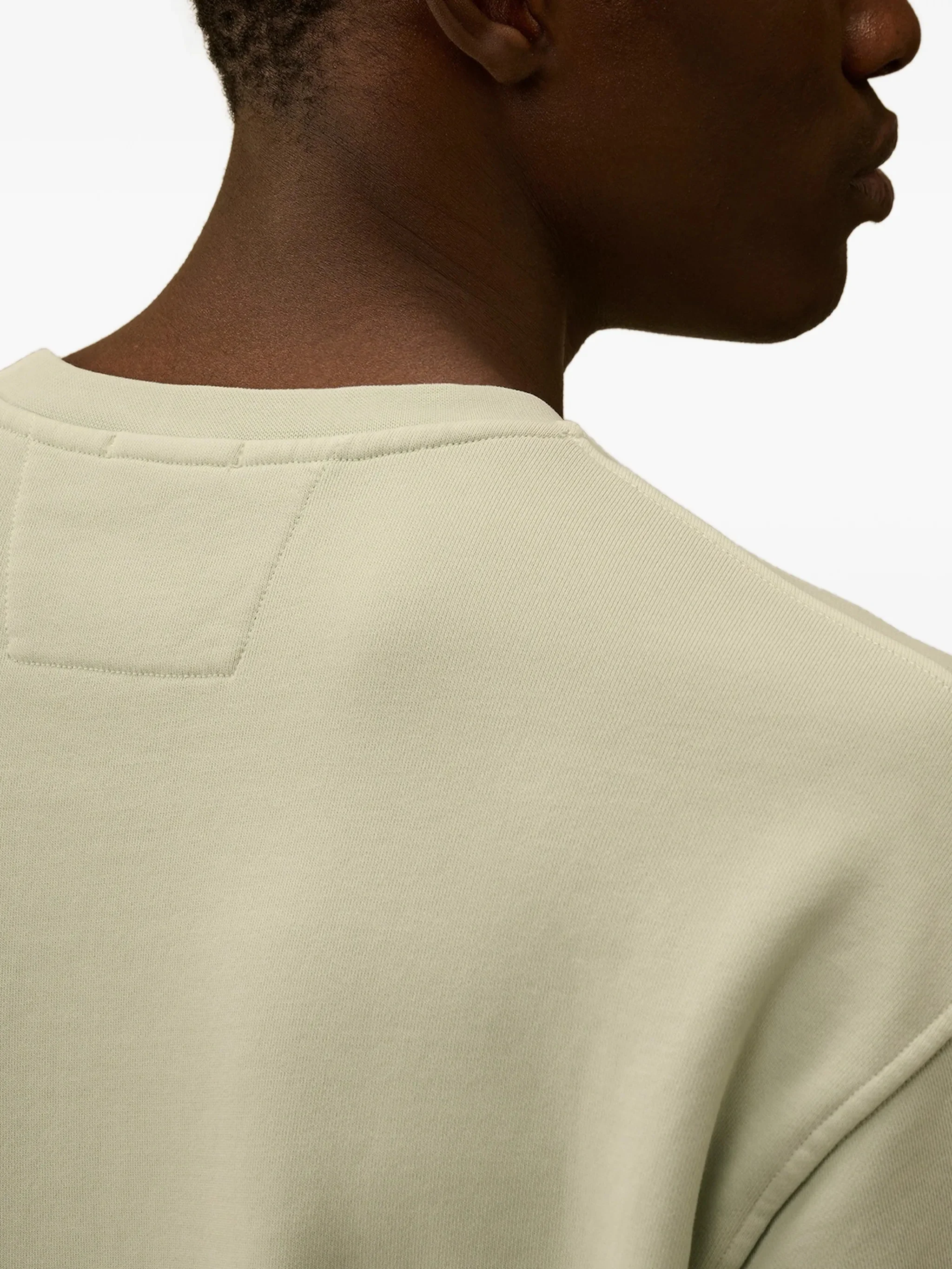 CP Company-Inspired Cotton Crewneck Sweatshirt with Magnifying Pocket for Men - Image 6