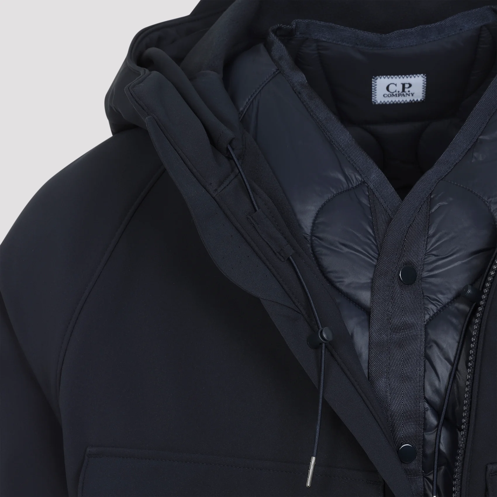 Cp Company Men’s Padded Hooded Lens Shell Jacket - Image 7