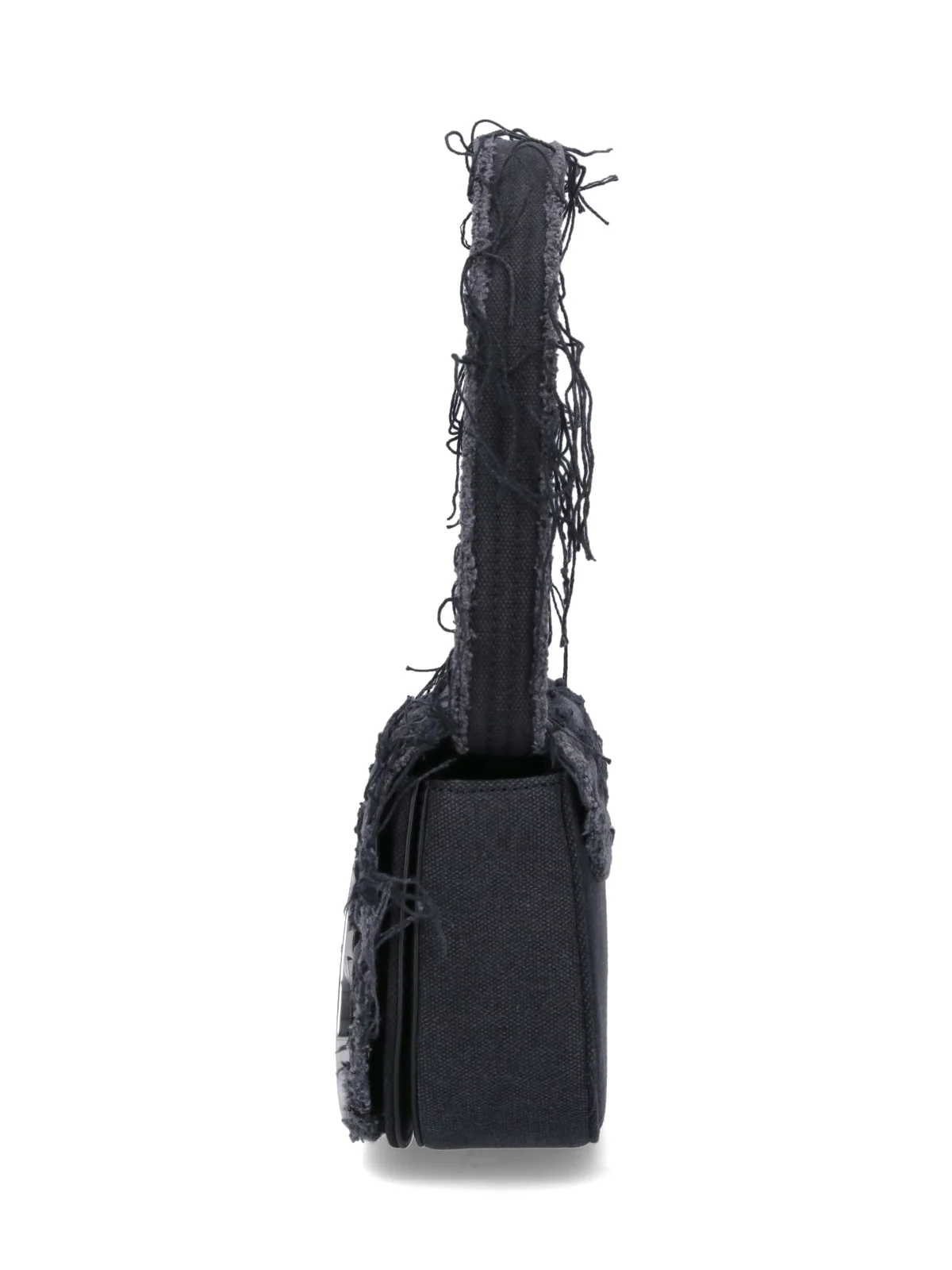 Diesel Cotton Denim & Leather Crossbody Bag - Image 5