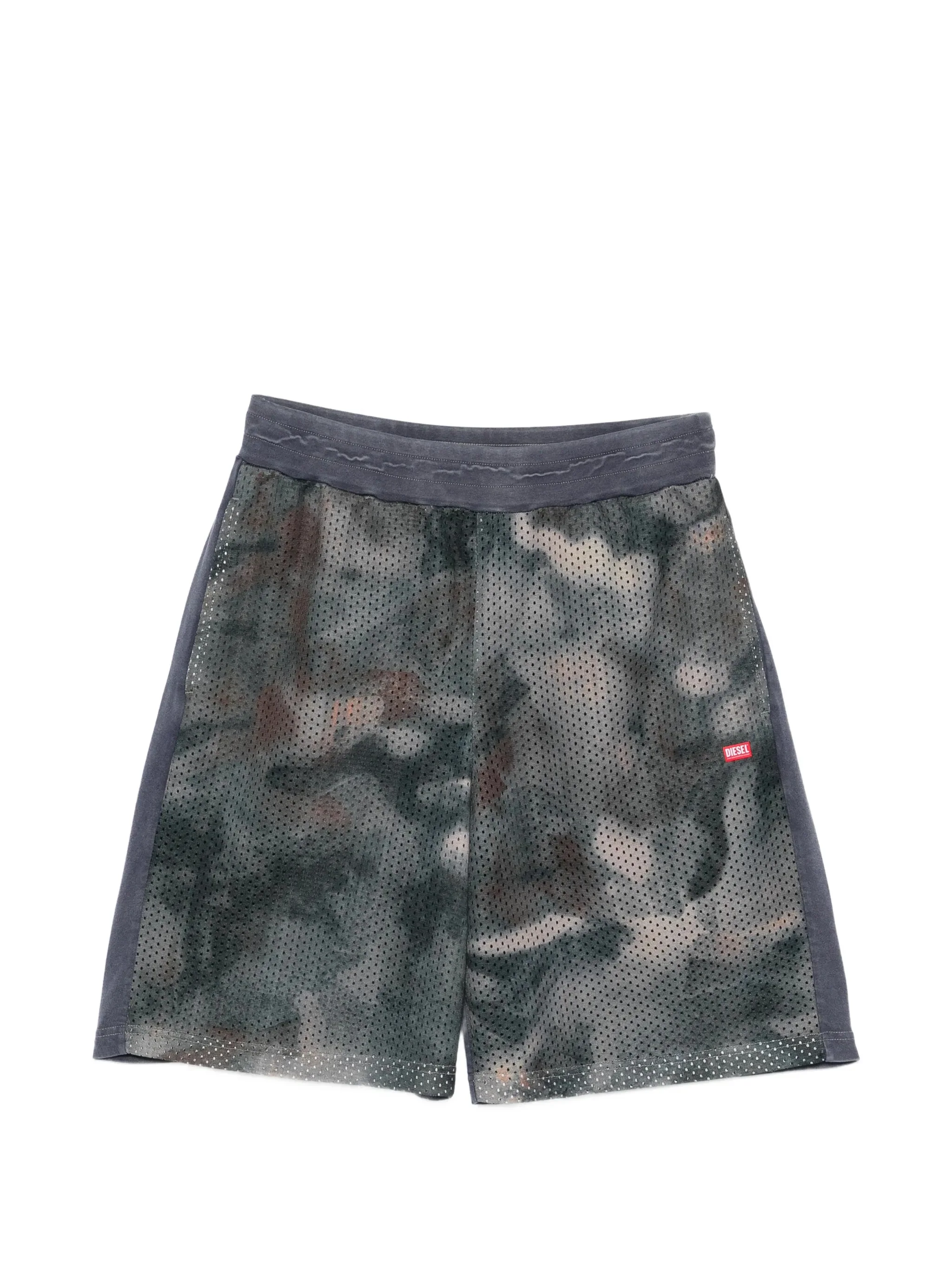 Diesel Drawcord Waist Shorts with Side Slip Pockets and Back Patch Pocket