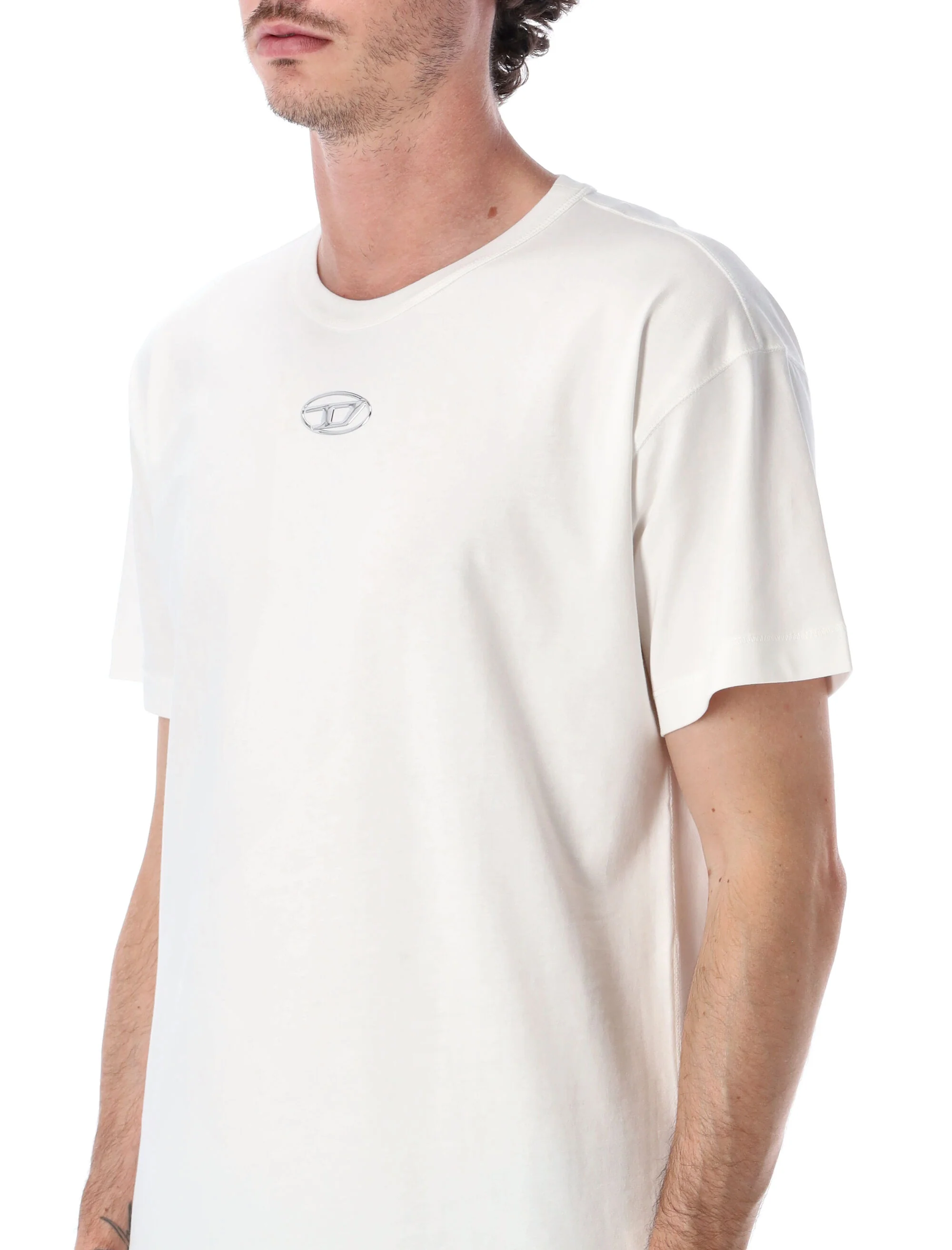Diesel Regular Fit Neck T-Shirt - Size L - Image 6
