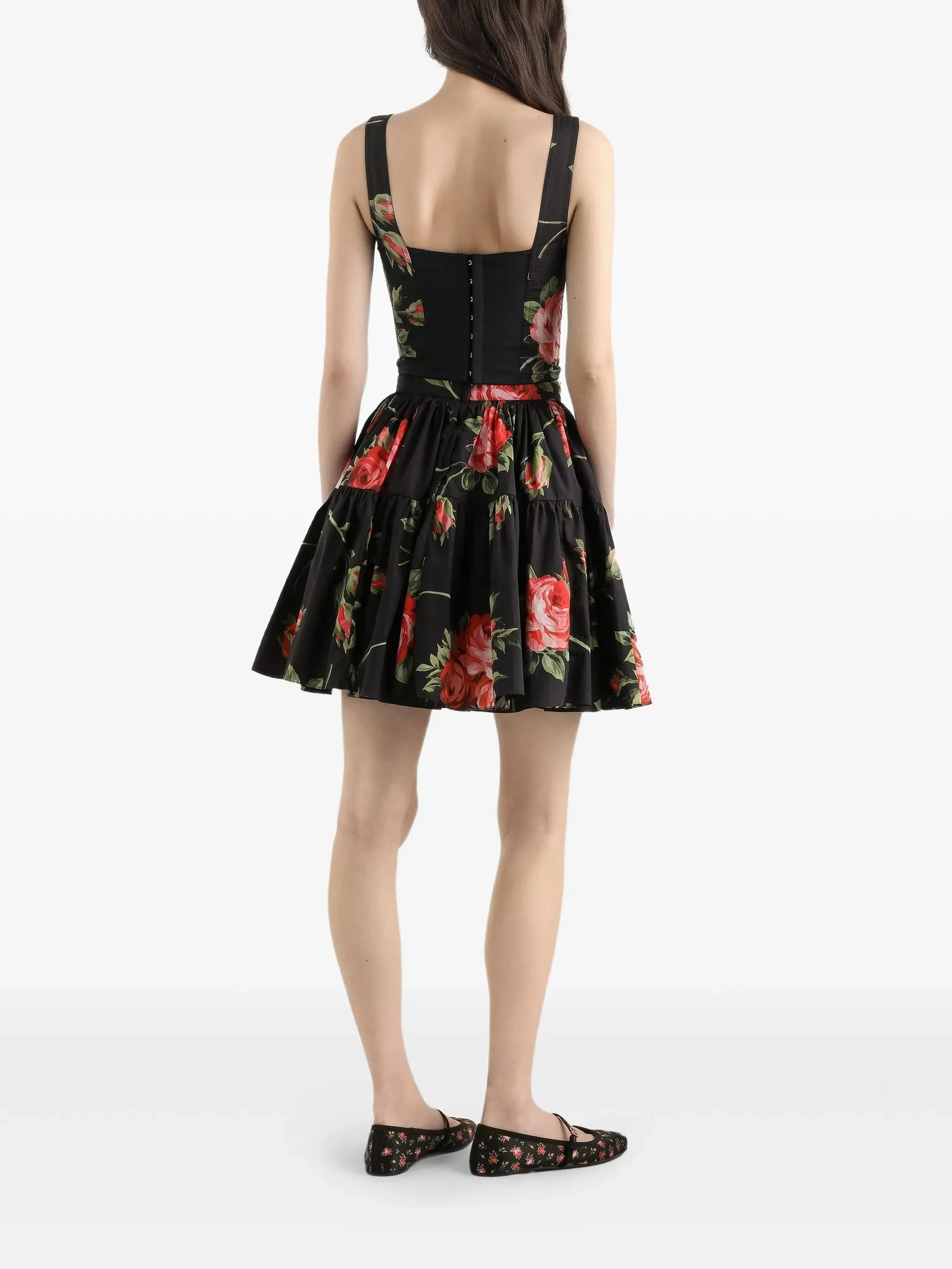 Dolce & Gabbana Cotton Sleeveless Bustier Top - Image 3