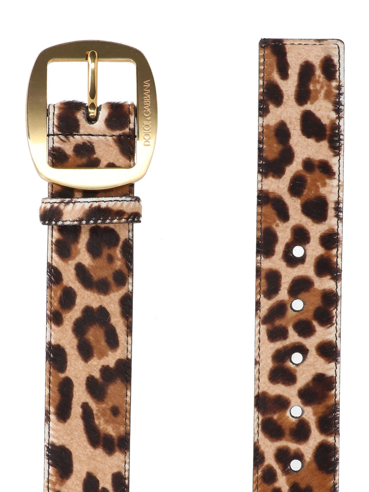 Dolce & Gabbana Dolce Calf Leather Belt for Women - Image 2