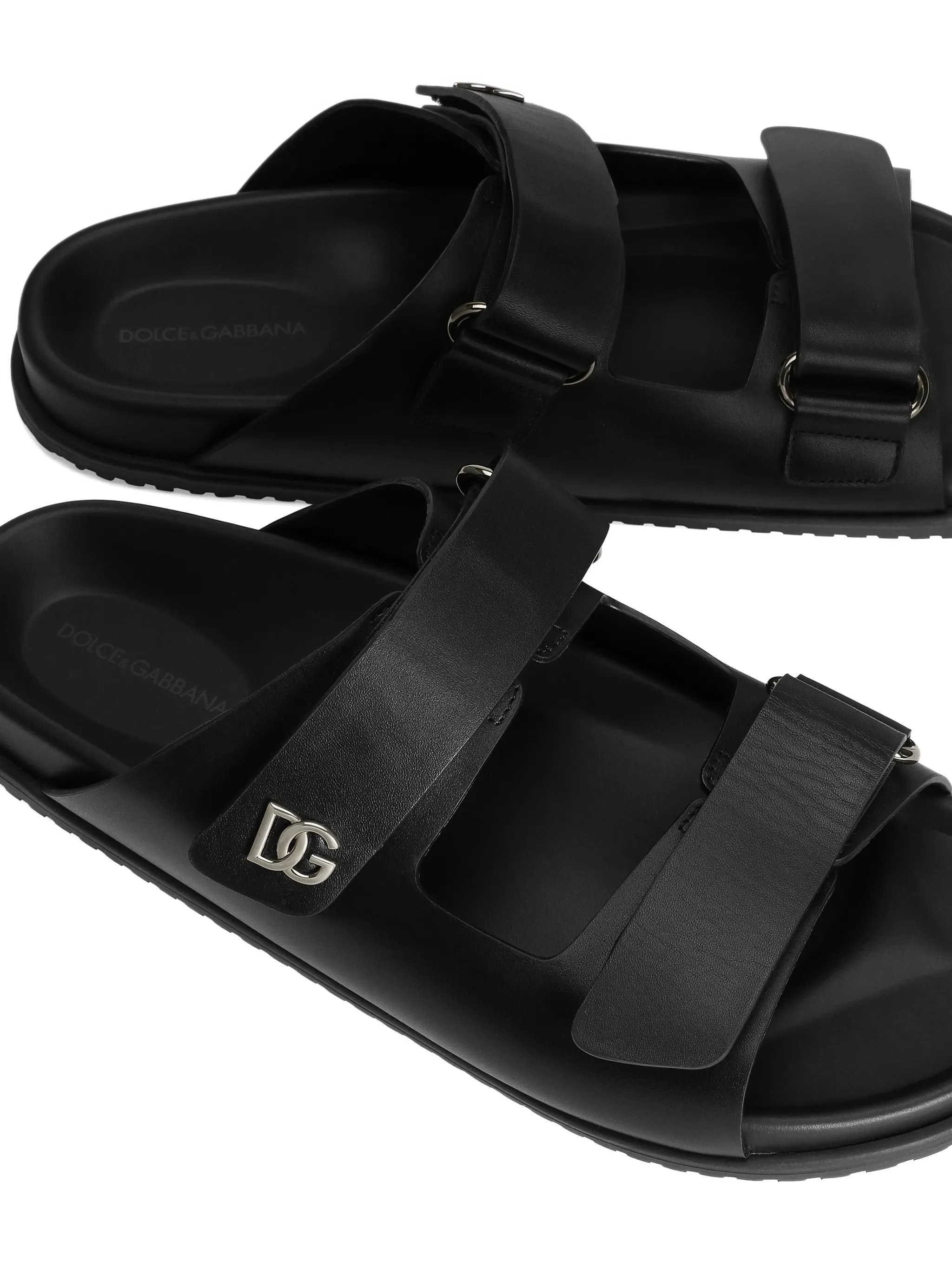 Dolce & Gabbana Men's Calfskin Sandals - Image 4