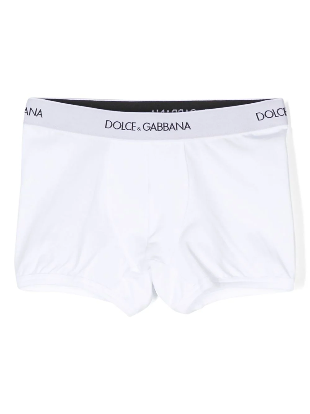 Dolce & Gabbana Stretch-Cotton T-Shirt Pack of Two with Elasticated Logo Waistband for Boys - Image 6