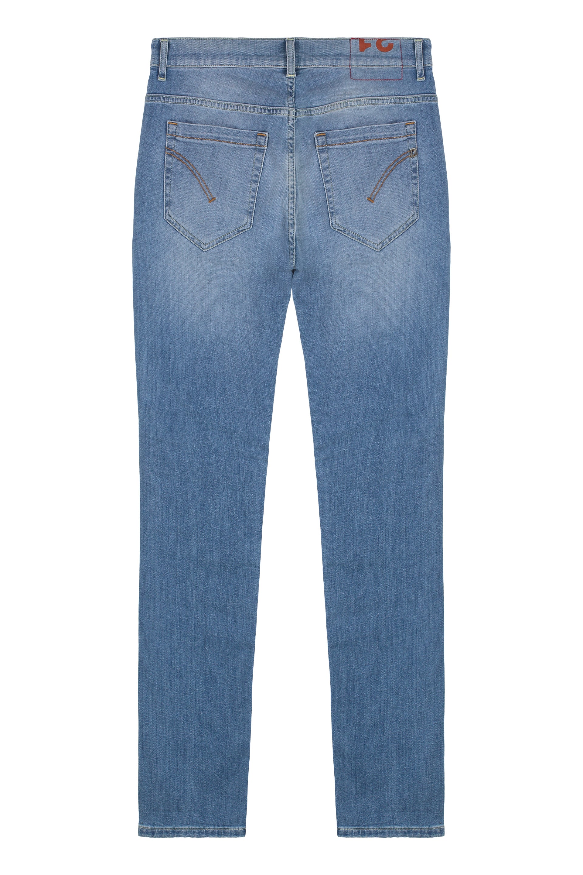 Dondup Men's 5-Pocket Jeans with Engraved Metal Rivets - Image 2