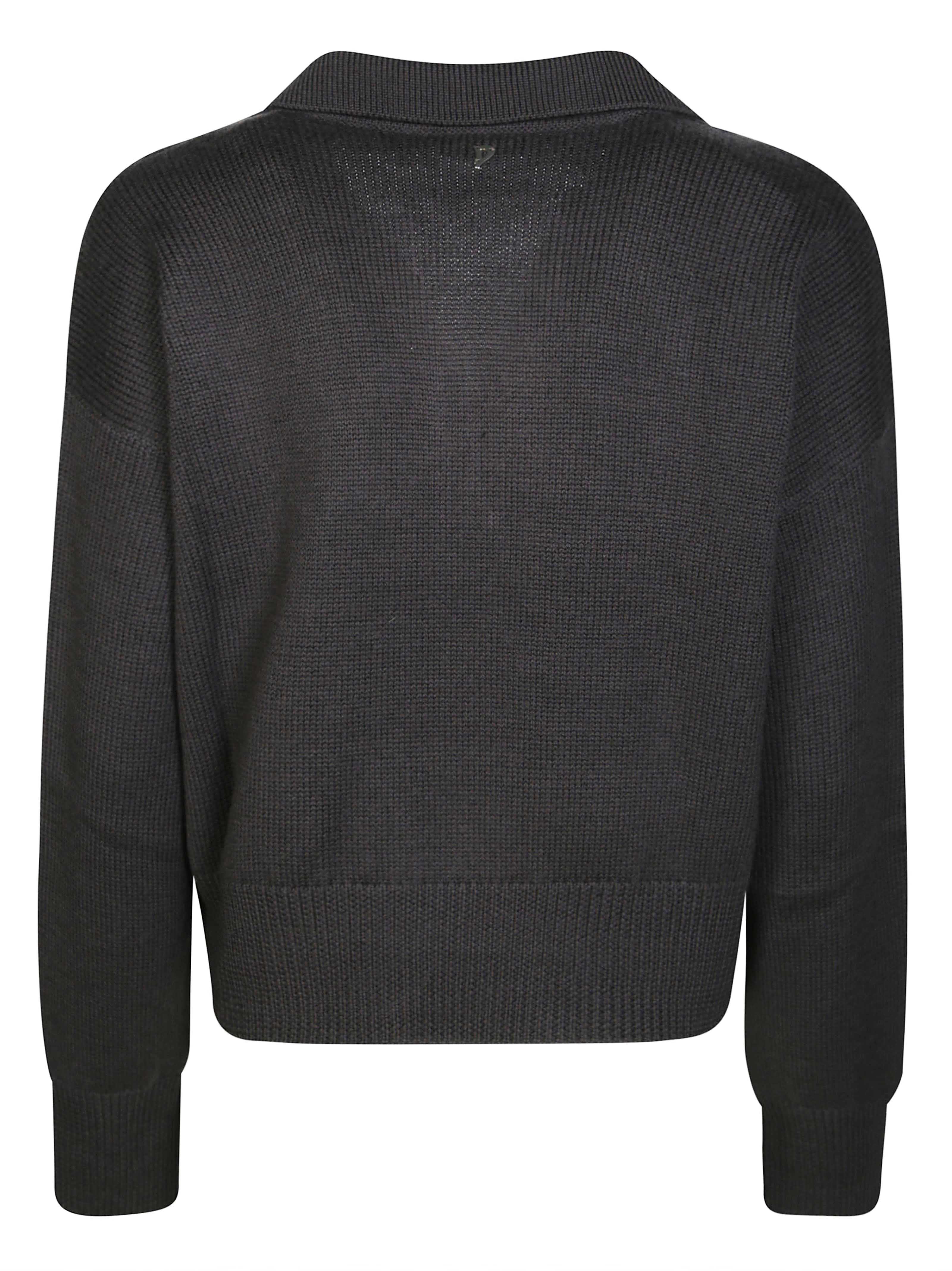 Dondup Women’s Regular Fit Basic Wool Polo Shirt - Image 2