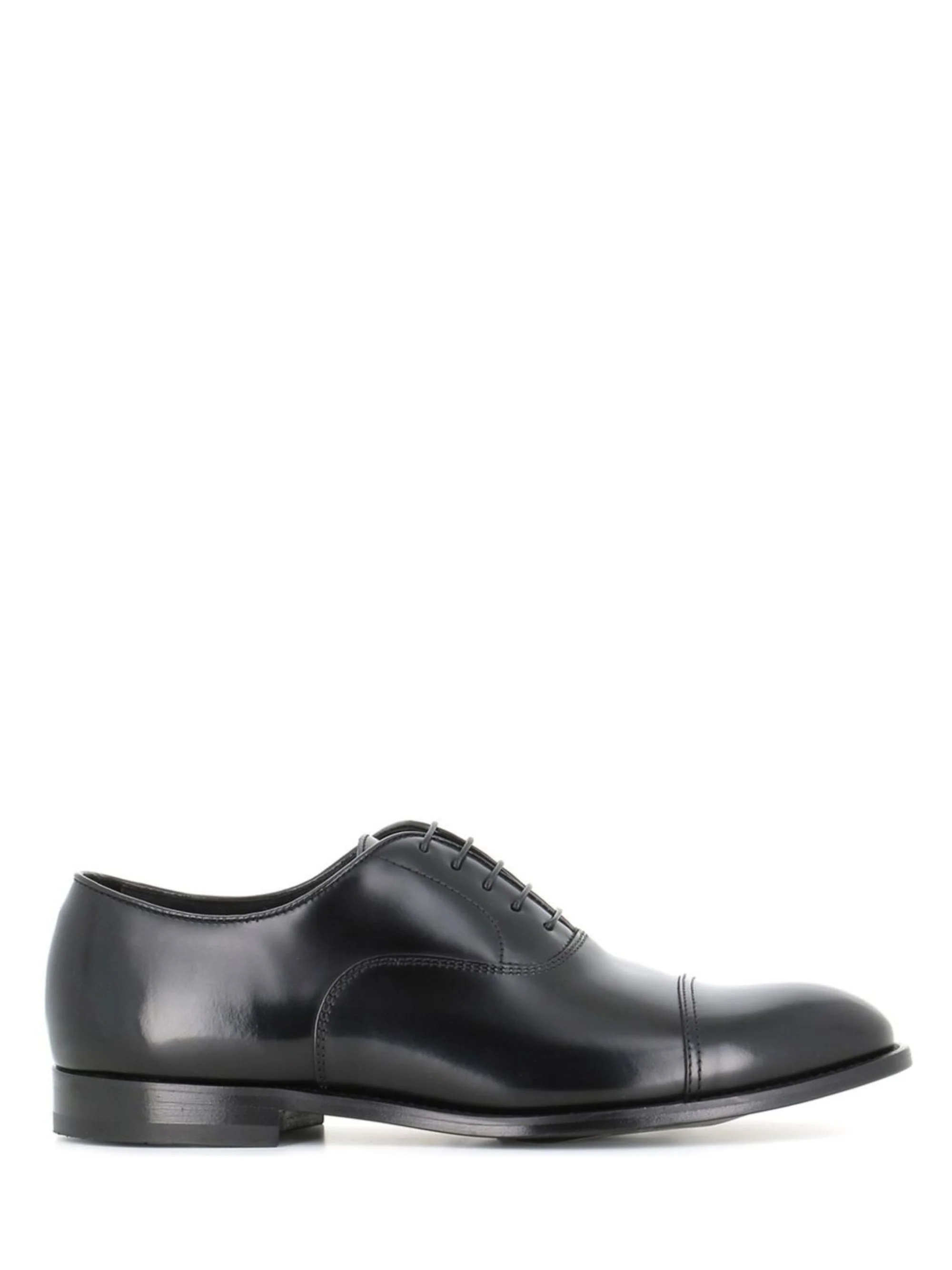 Doucal's The High-Shine Lace-Up Flat Shoes