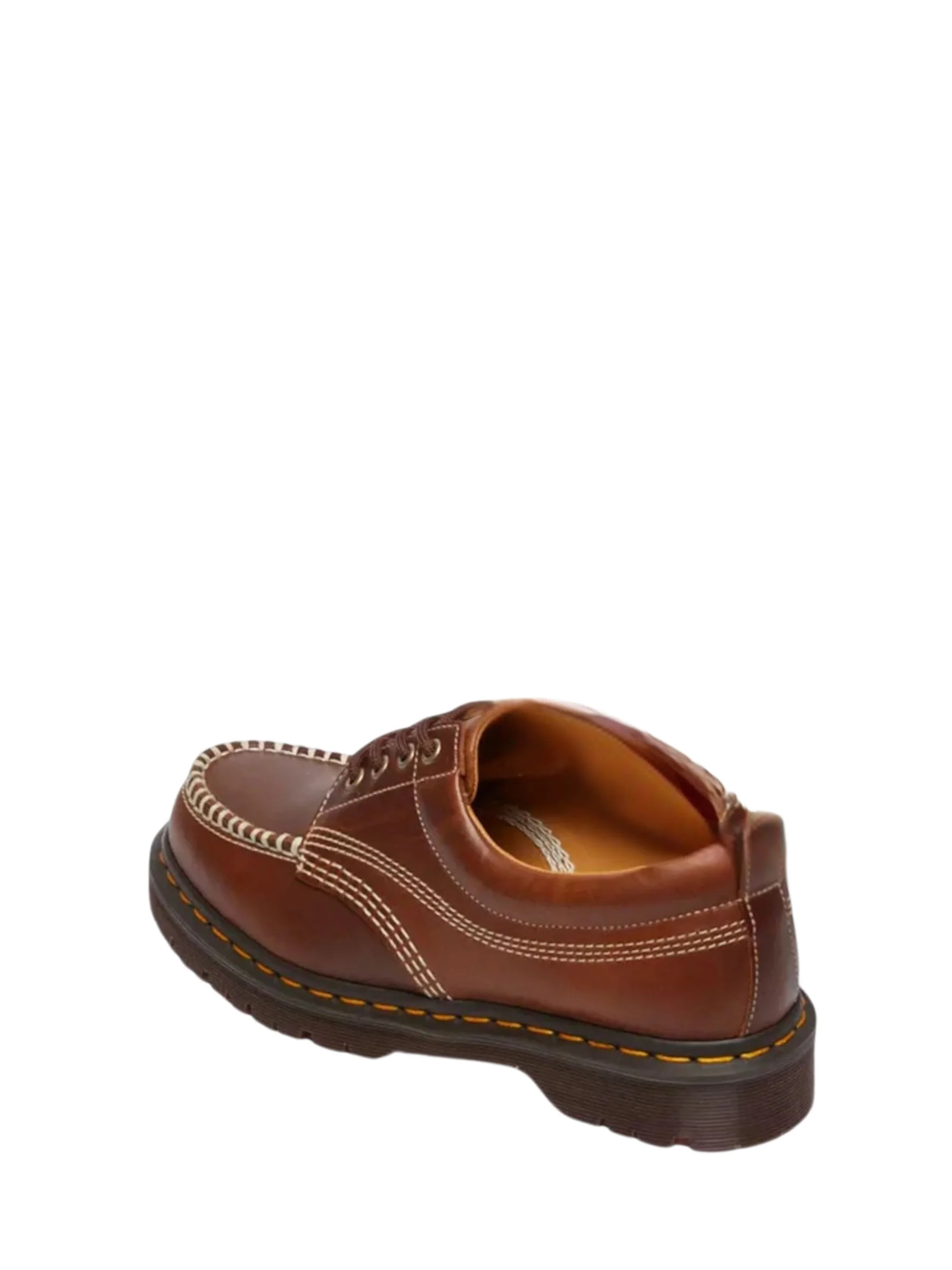 Dr. Martens Classic Leather Flat Shoes for Men - Image 3