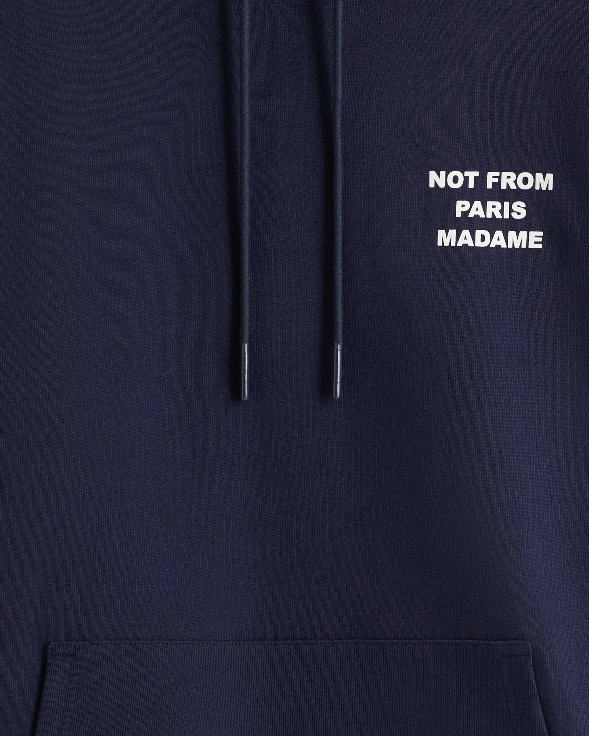 Drole De Monsieur Regular Fit Hooded Sweatshirt with Drawstring (Size M) - Image 3