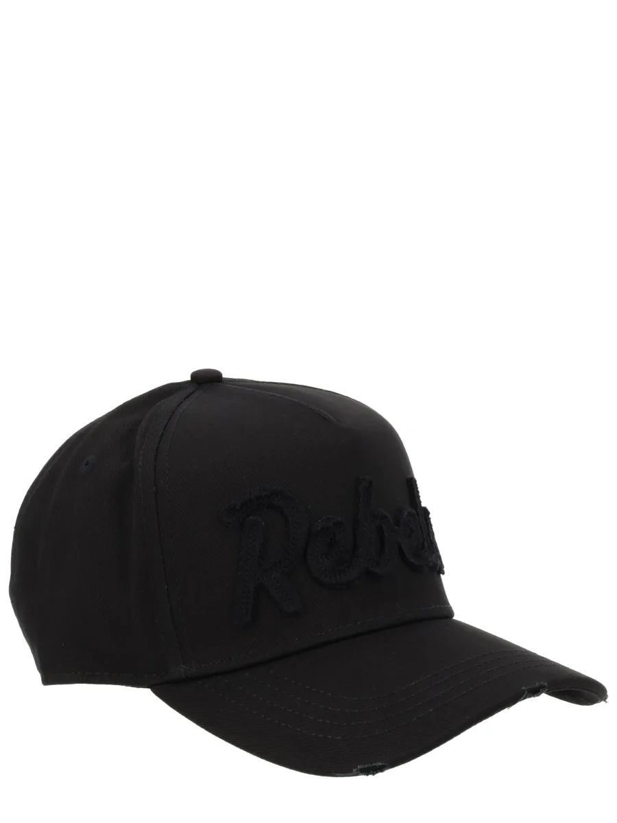DSQUARED Appliqué-detail Baseball Cap - Image 3