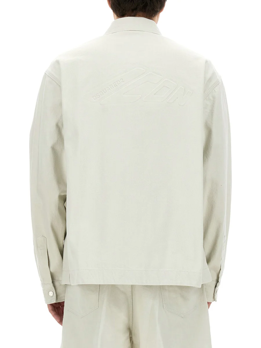DSQUARED Icon New Generation Overshirt - Image 3
