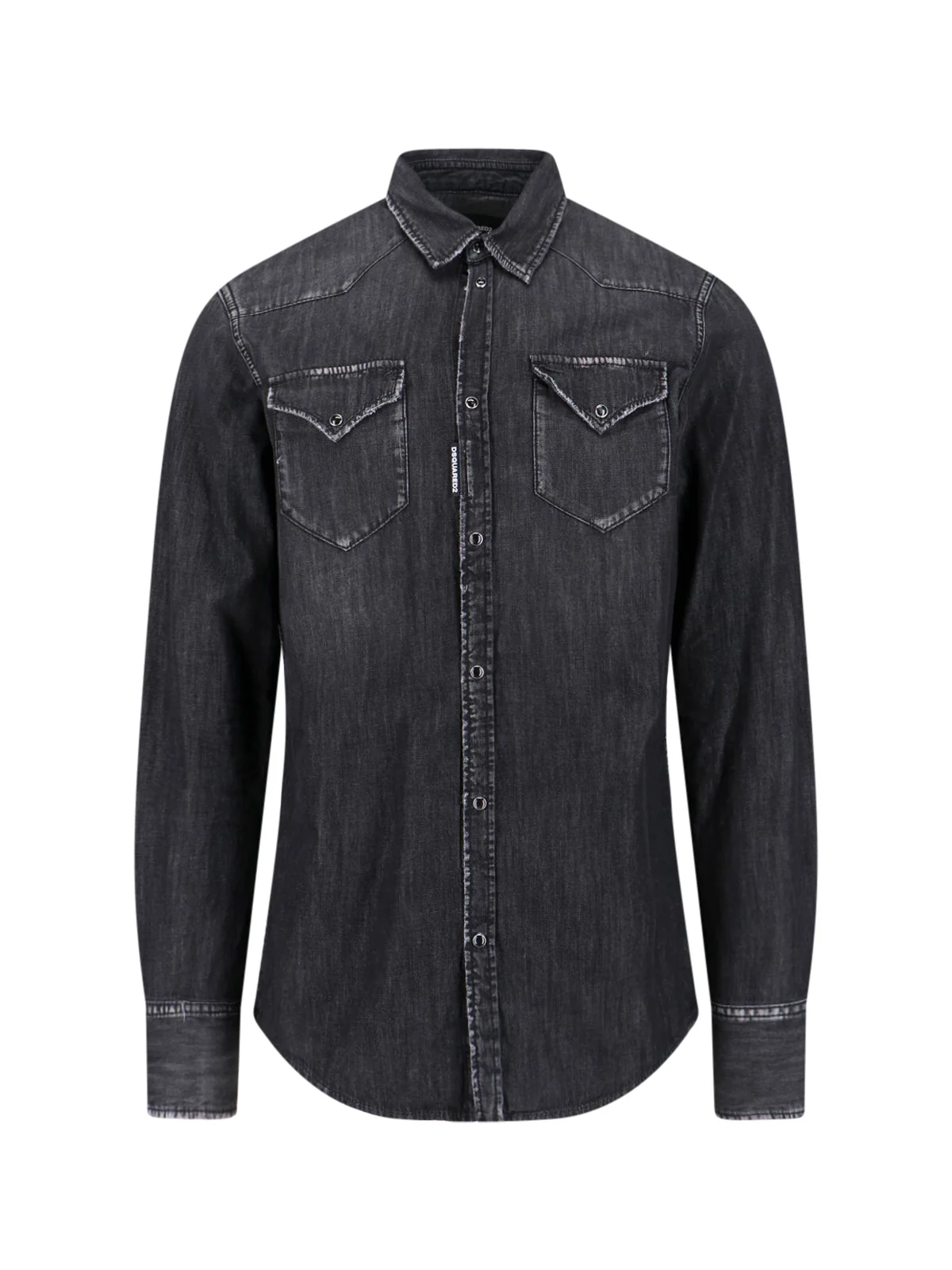Dsquared2 Men's 100% Cotton Button-Front Shirt