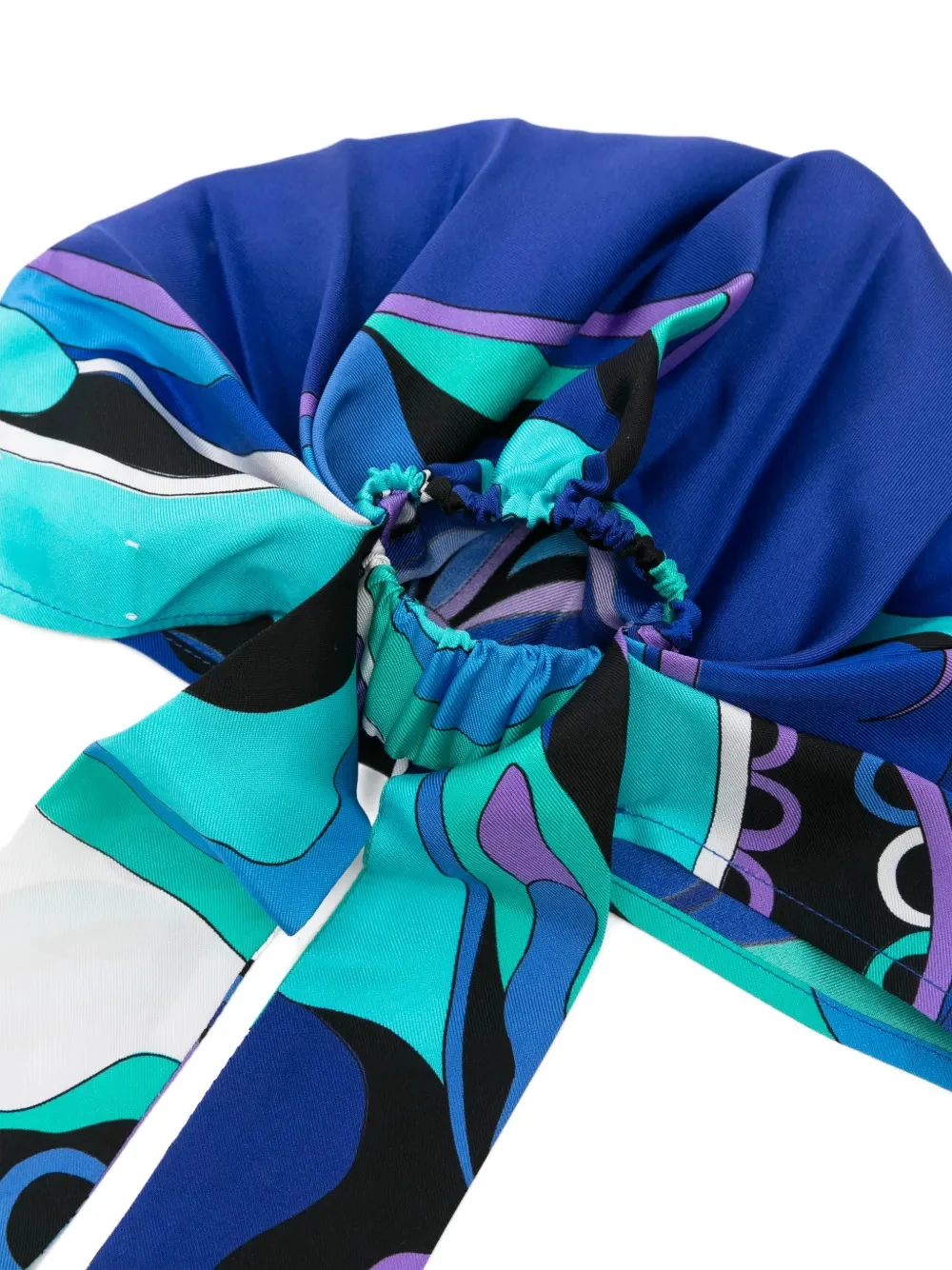 Emilio Pucci Silk Self-Tie Hat - Image 3