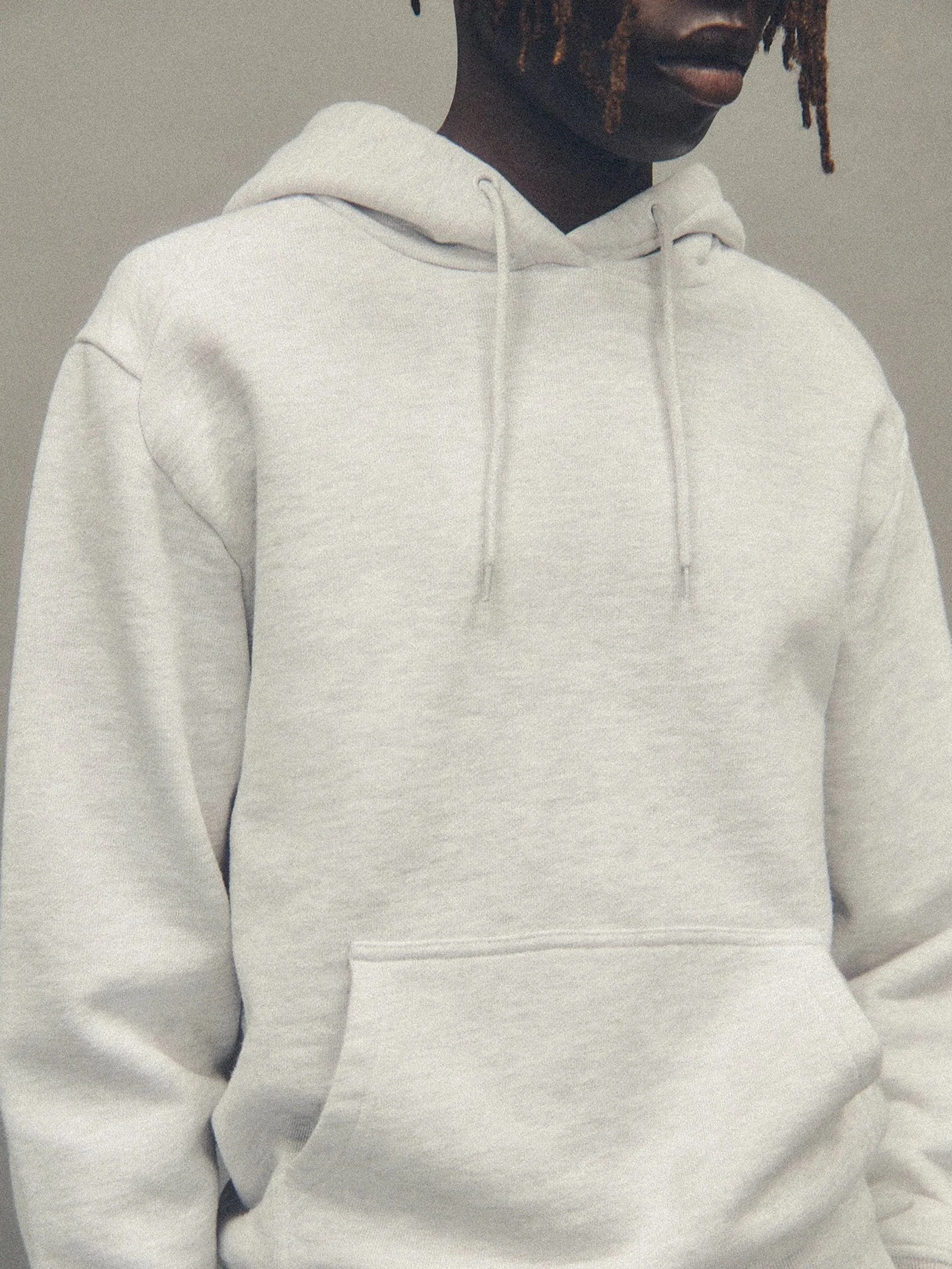 Entire Studios Men's 100% Cotton Hooded Sweatshirt with Non-Detachable Drawstring Hood, Ribbed Cuffs, and Kangaroo Pocket - Image 5