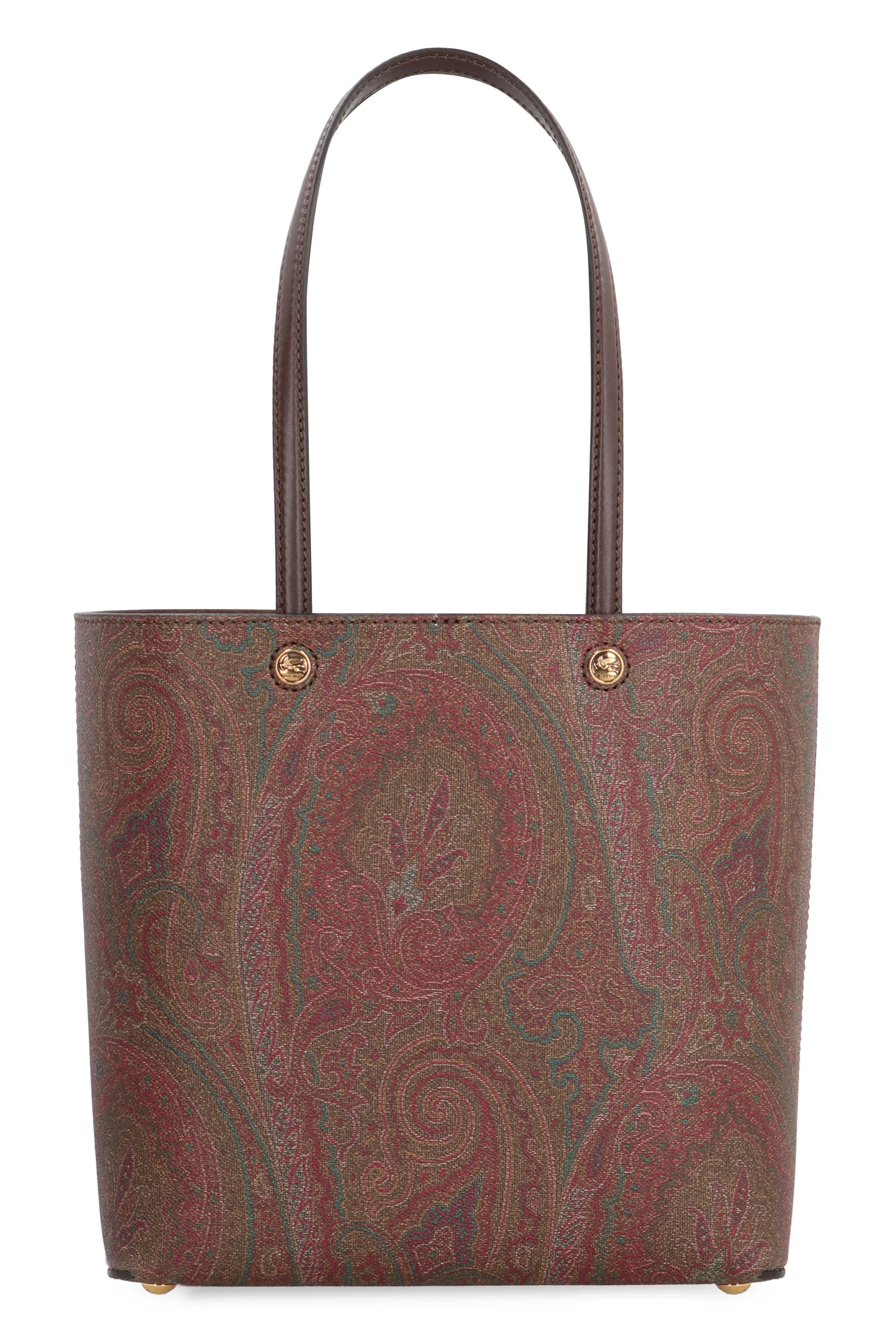 Etro Essential Paisley Jacquard Coated Tote Handbag with Removable Zip Clutch (26 x 25.5 x 12 cm)