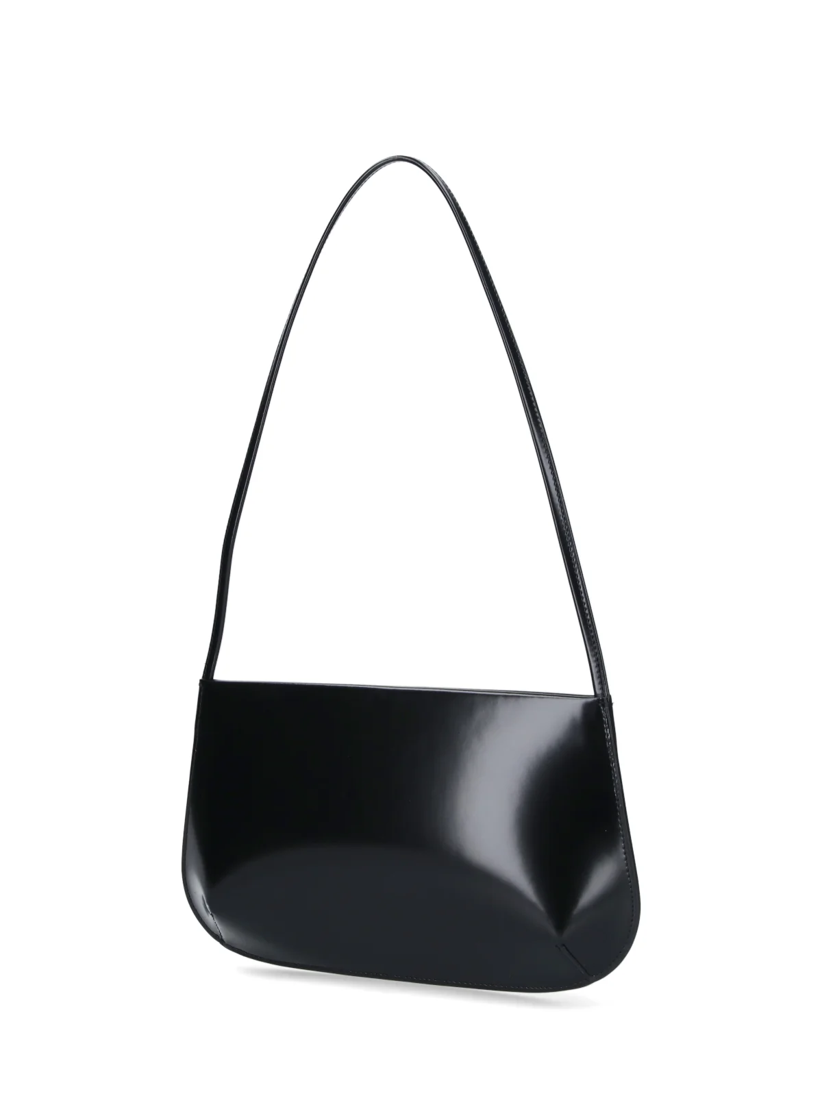Fane Feminine Calf Leather Shoulder Bag with Econyl Lining - Image 4