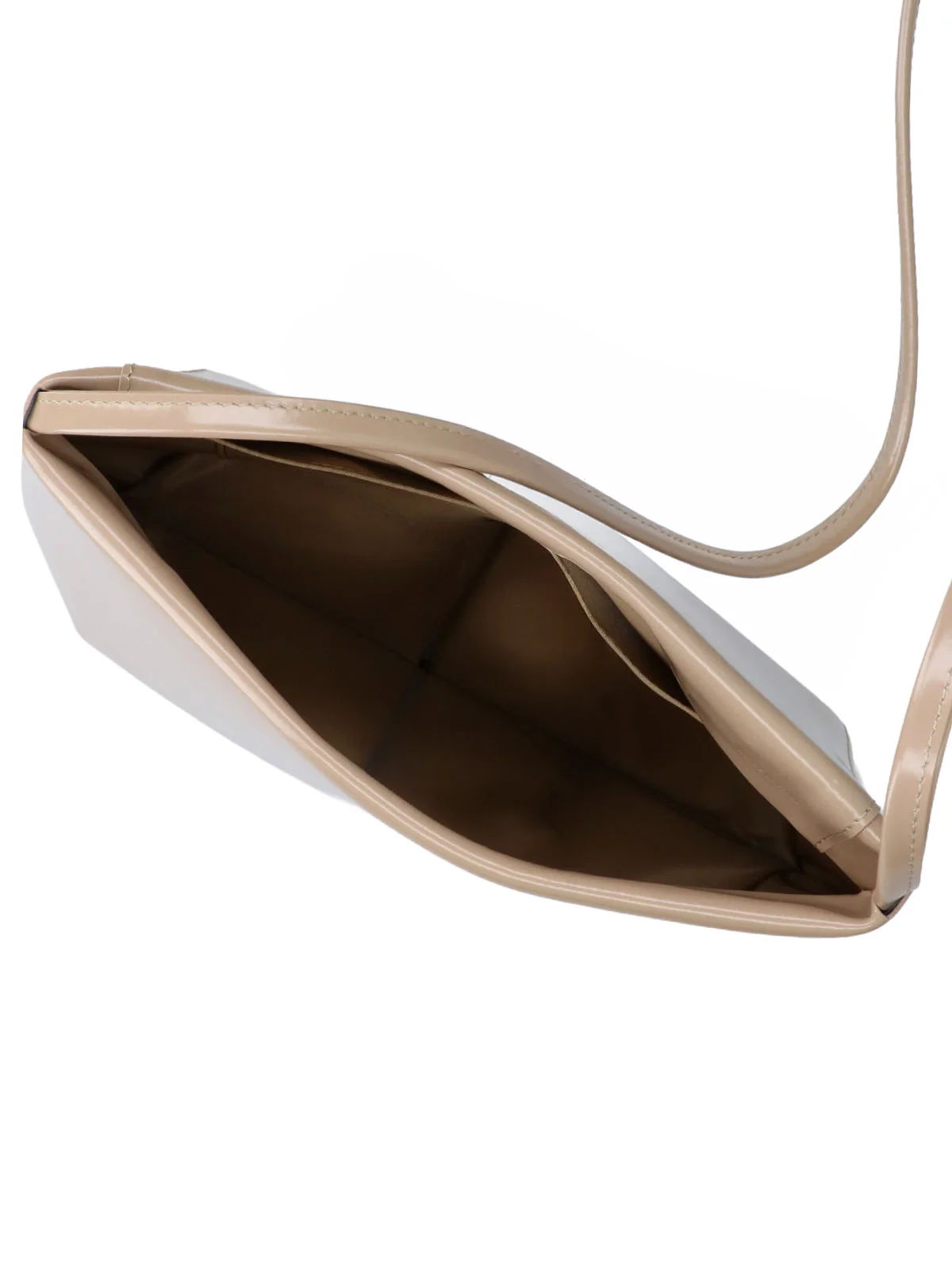 Fane Light & Natural Calf Leather Bag with Recycled Econyl Lining - Image 4