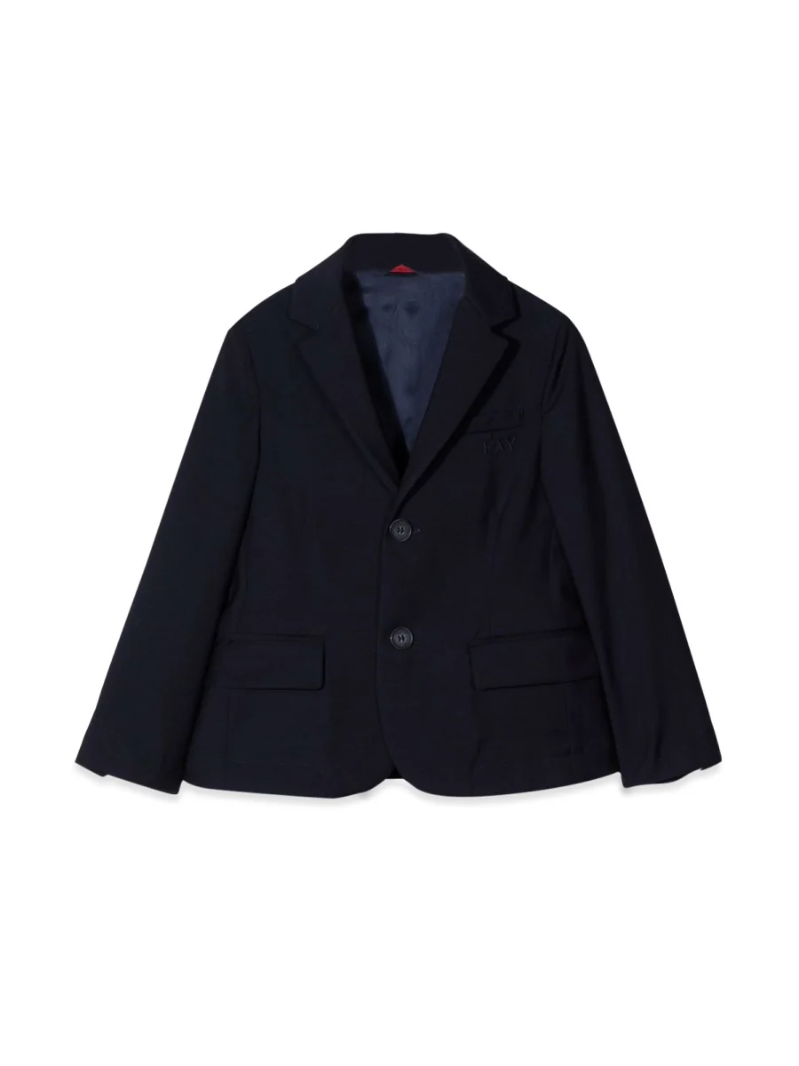 Fay Mini Boys' Wool Blend Jacket
