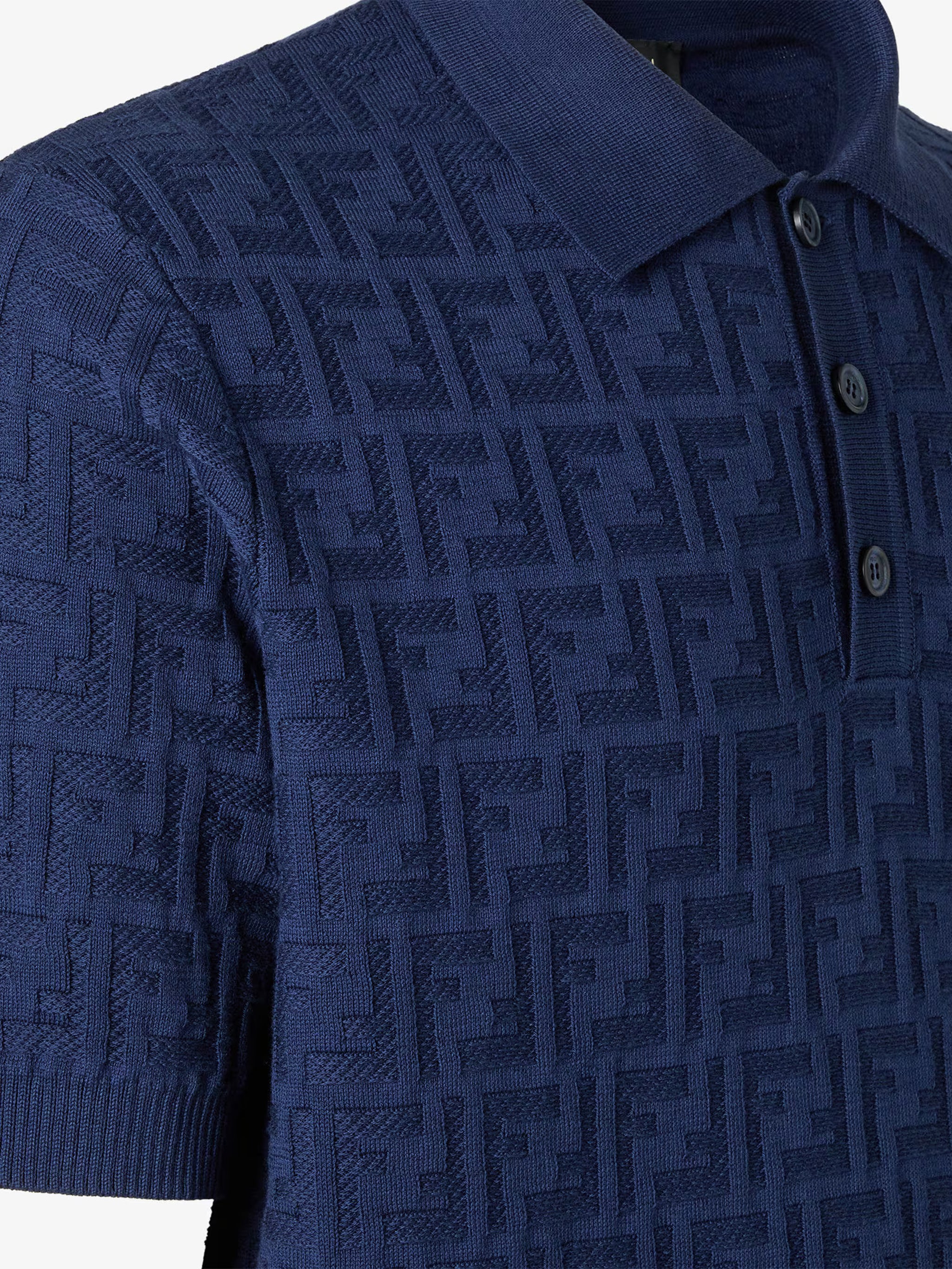Fendi Classic Short-Sleeve Button-Up Shirt - Size 50 - Image 3