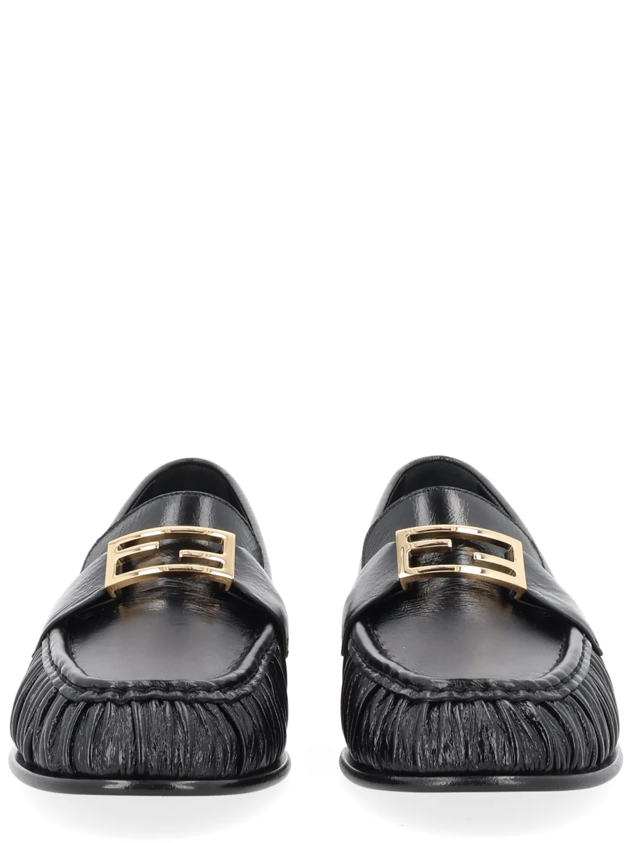 Fendi Elegant Leather Loafers for Women - Image 3