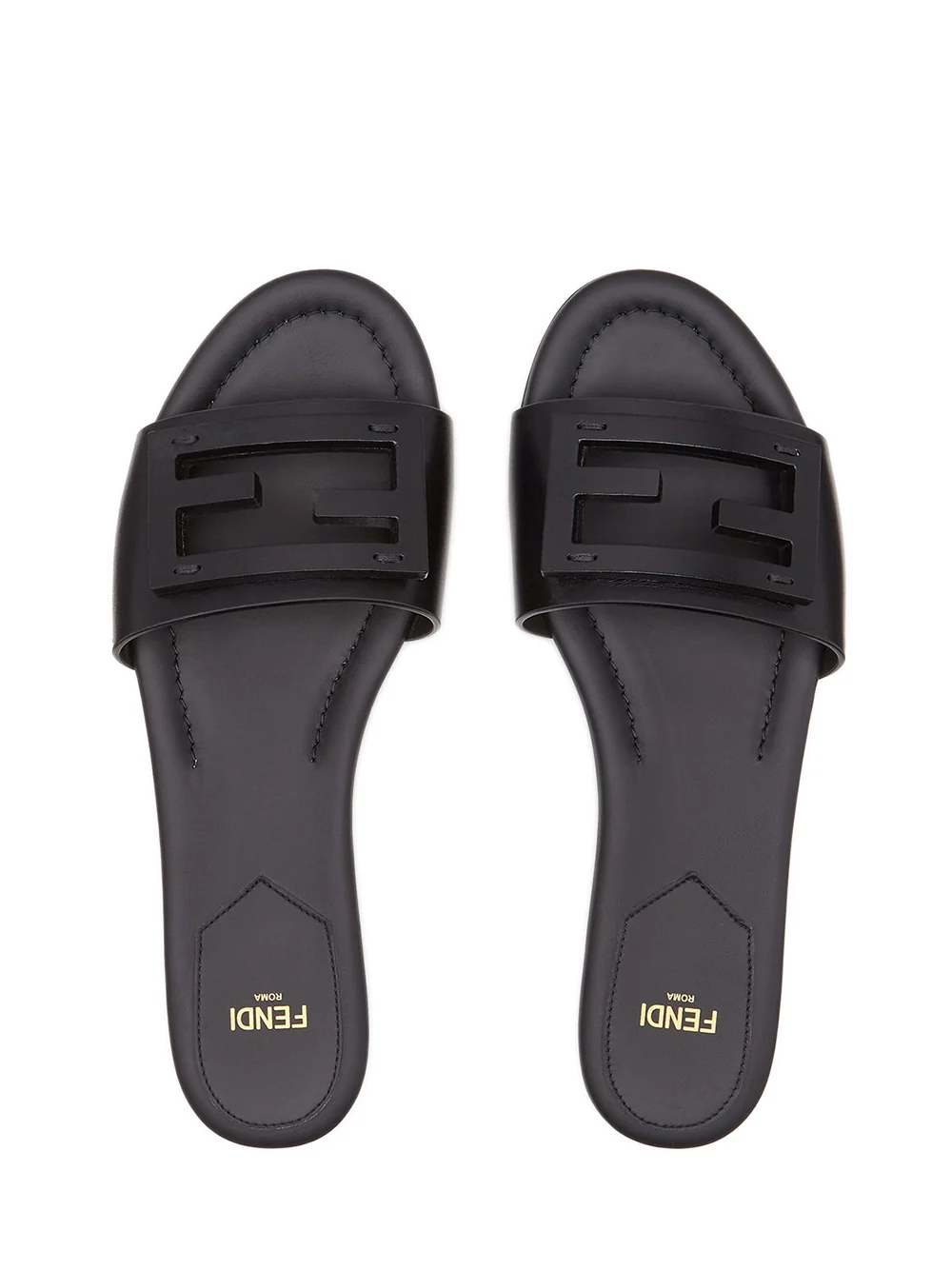 Fendi Embellished Mini Sandals - Image 4