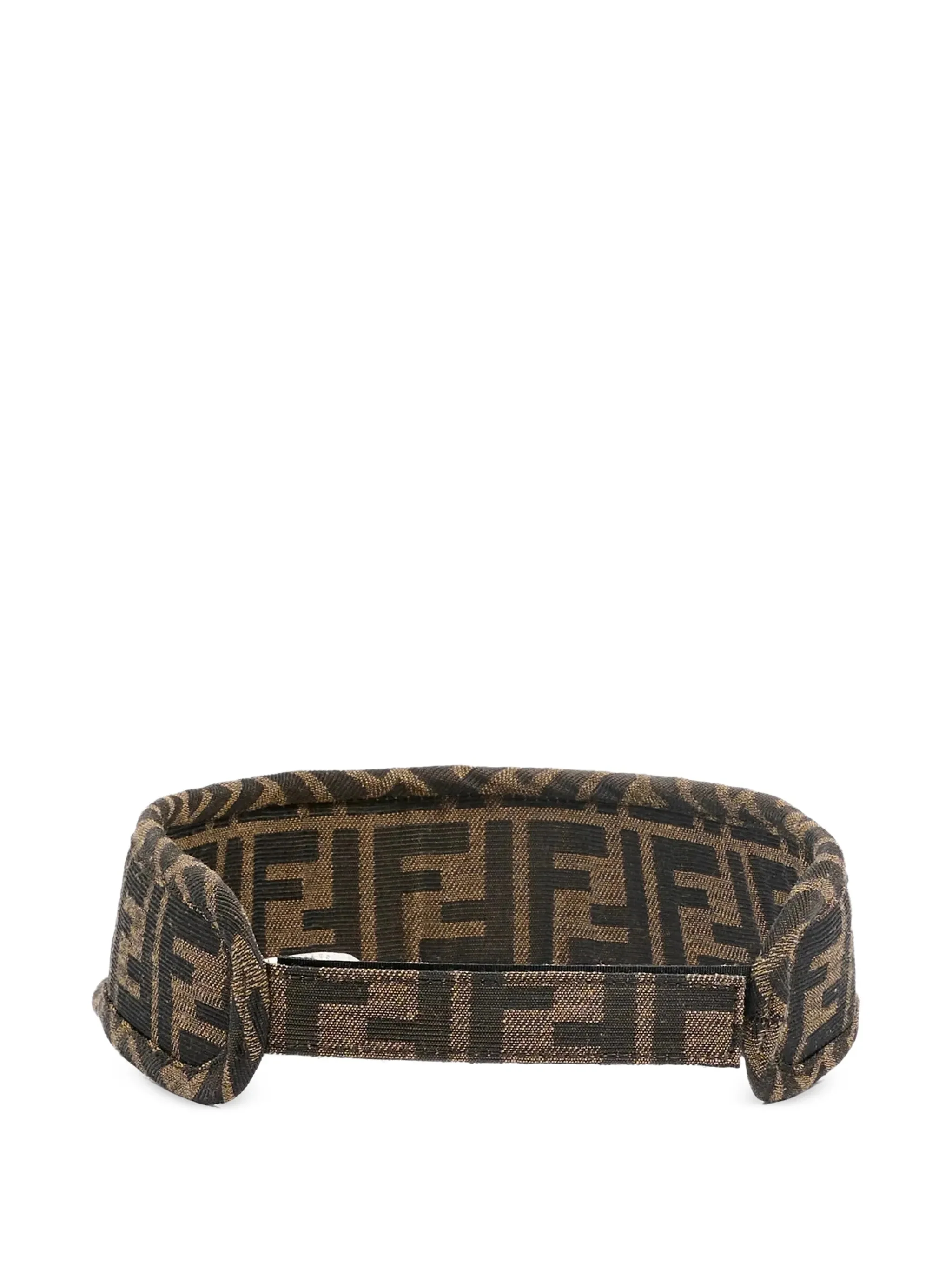 Fendi Kids Kids' Mini Logo Visor - Image 3